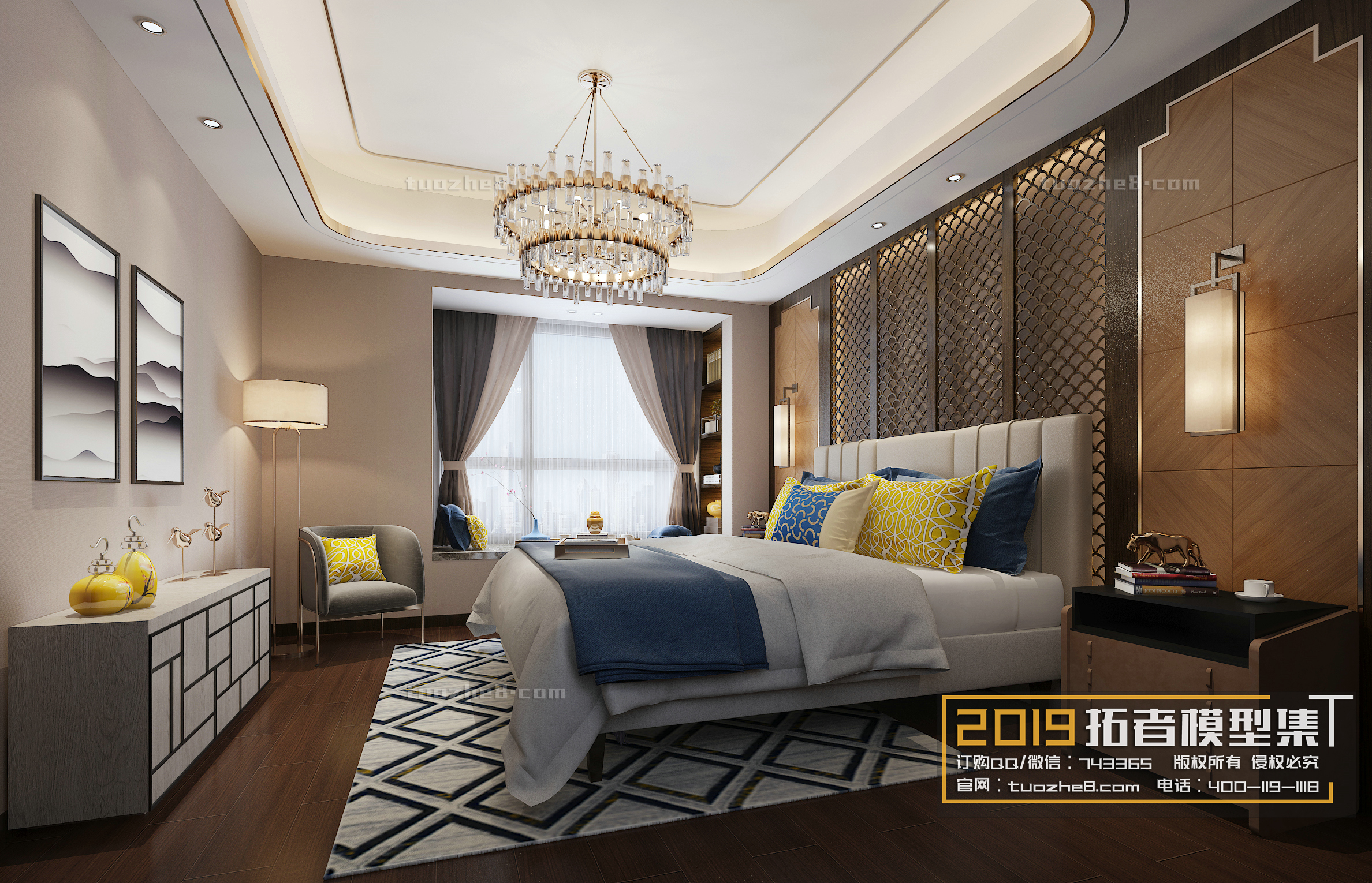 Extension Interior – BEDROOM – CHINESE STYLES – 014 - thumbnail 1