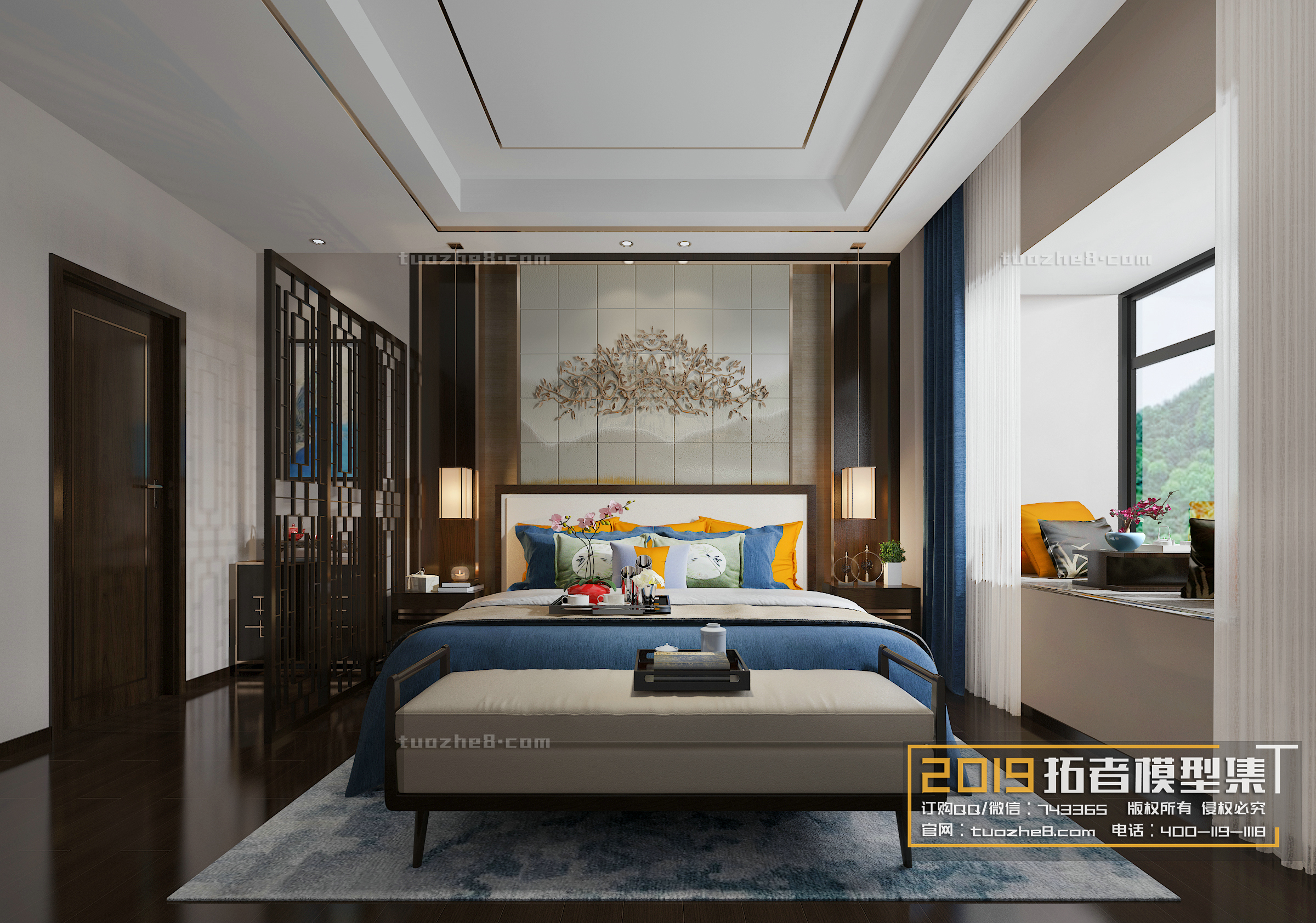 Extension Interior – BEDROOM – CHINESE STYLES – 015 - thumbnail 1