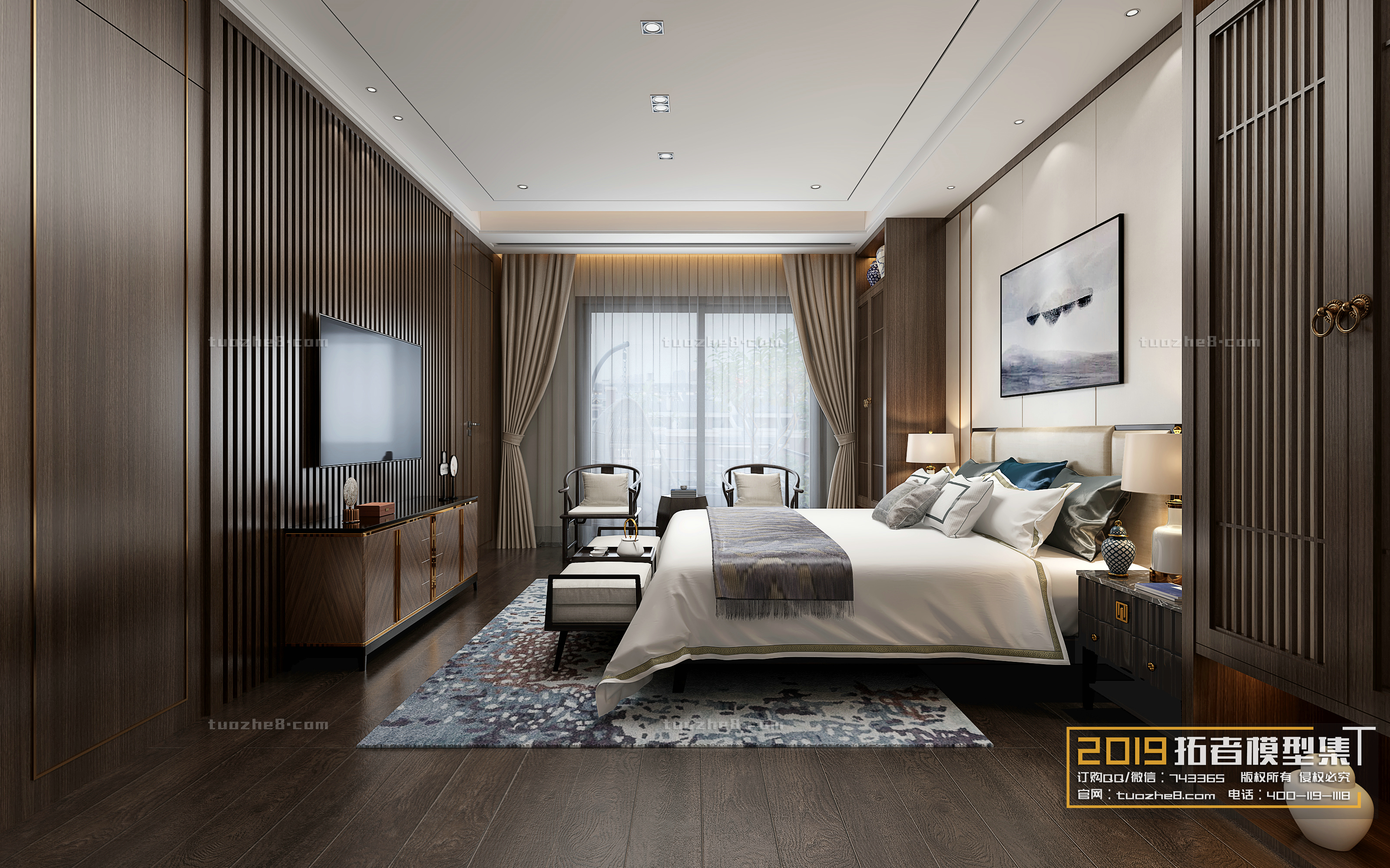 Extension Interior – BEDROOM – CHINESE STYLES – 017 - thumbnail 1