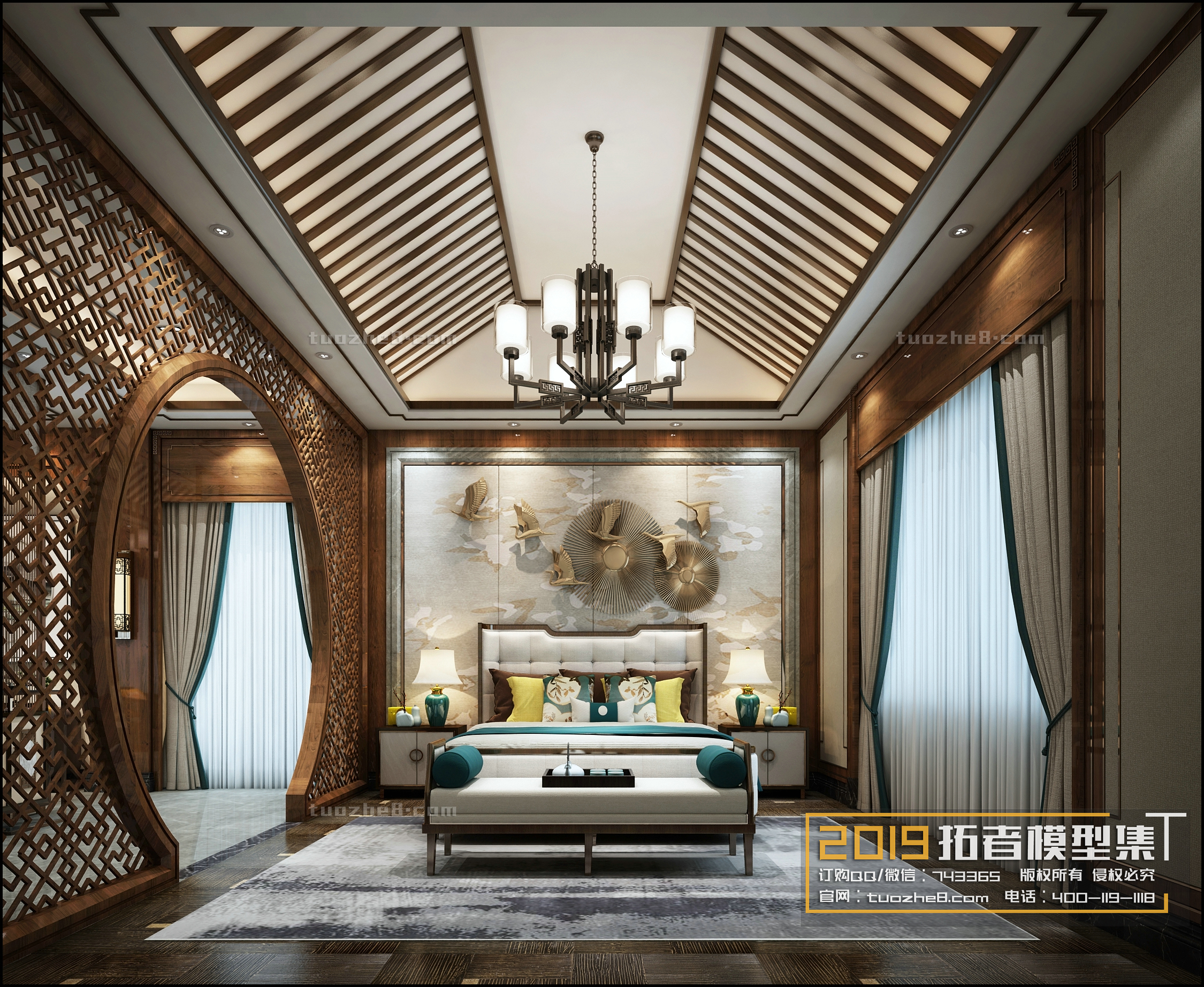 Extension Interior – BEDROOM – CHINESE STYLES – 018 - thumbnail 1