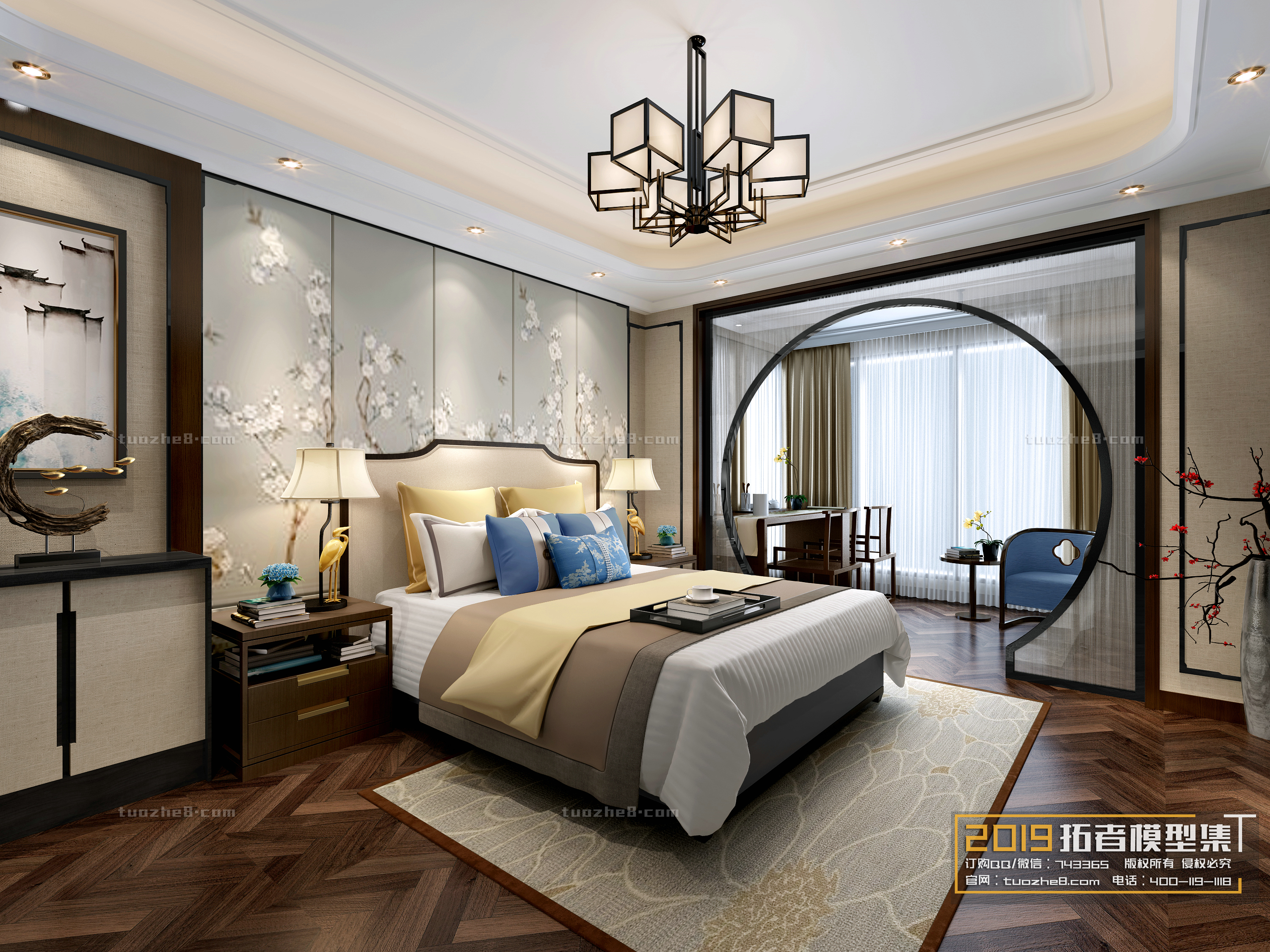 Extension Interior – BEDROOM – CHINESE STYLES – 019 - thumbnail 1