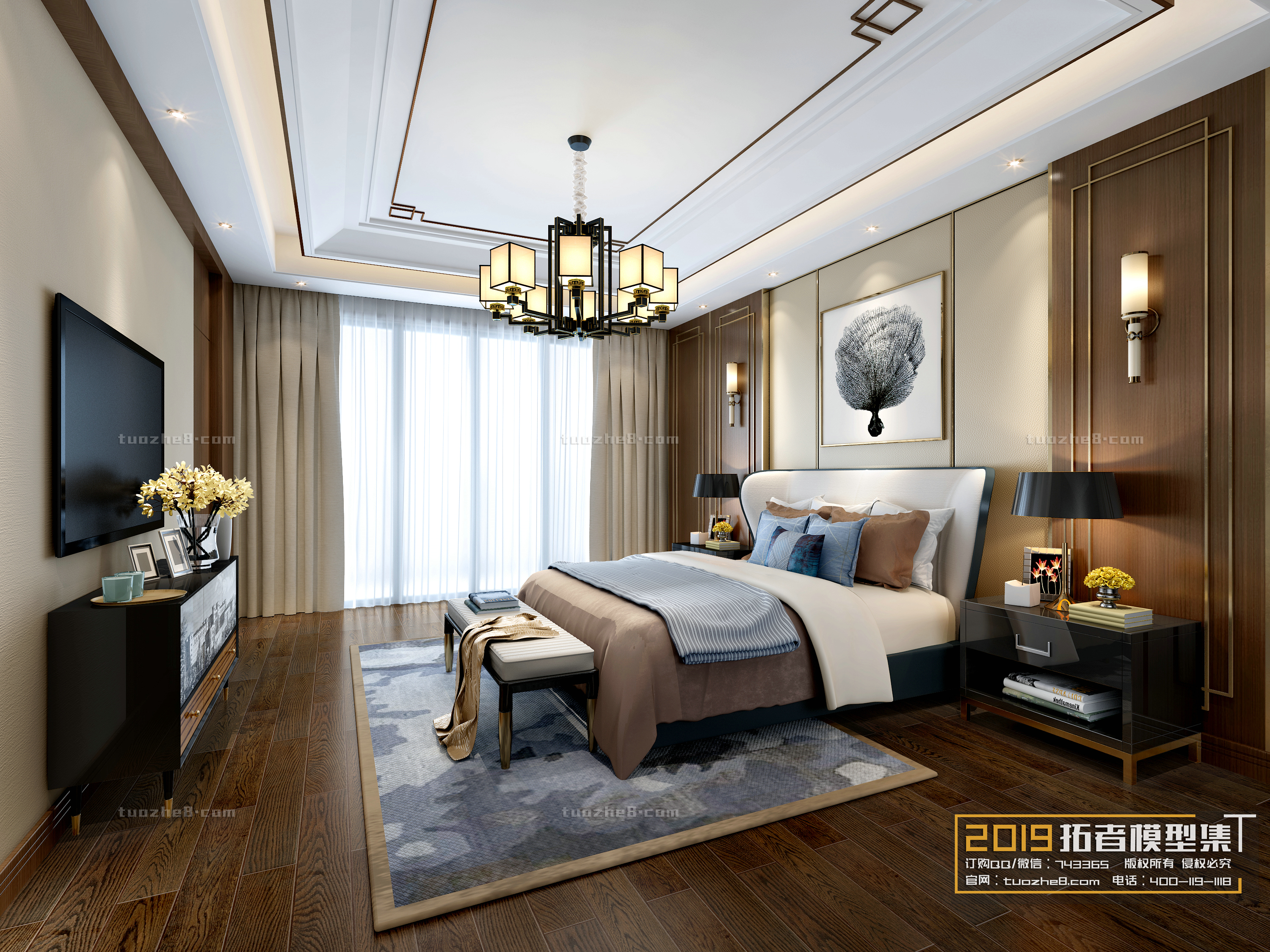 Extension Interior – BEDROOM – CHINESE STYLES – 022 - thumbnail 1