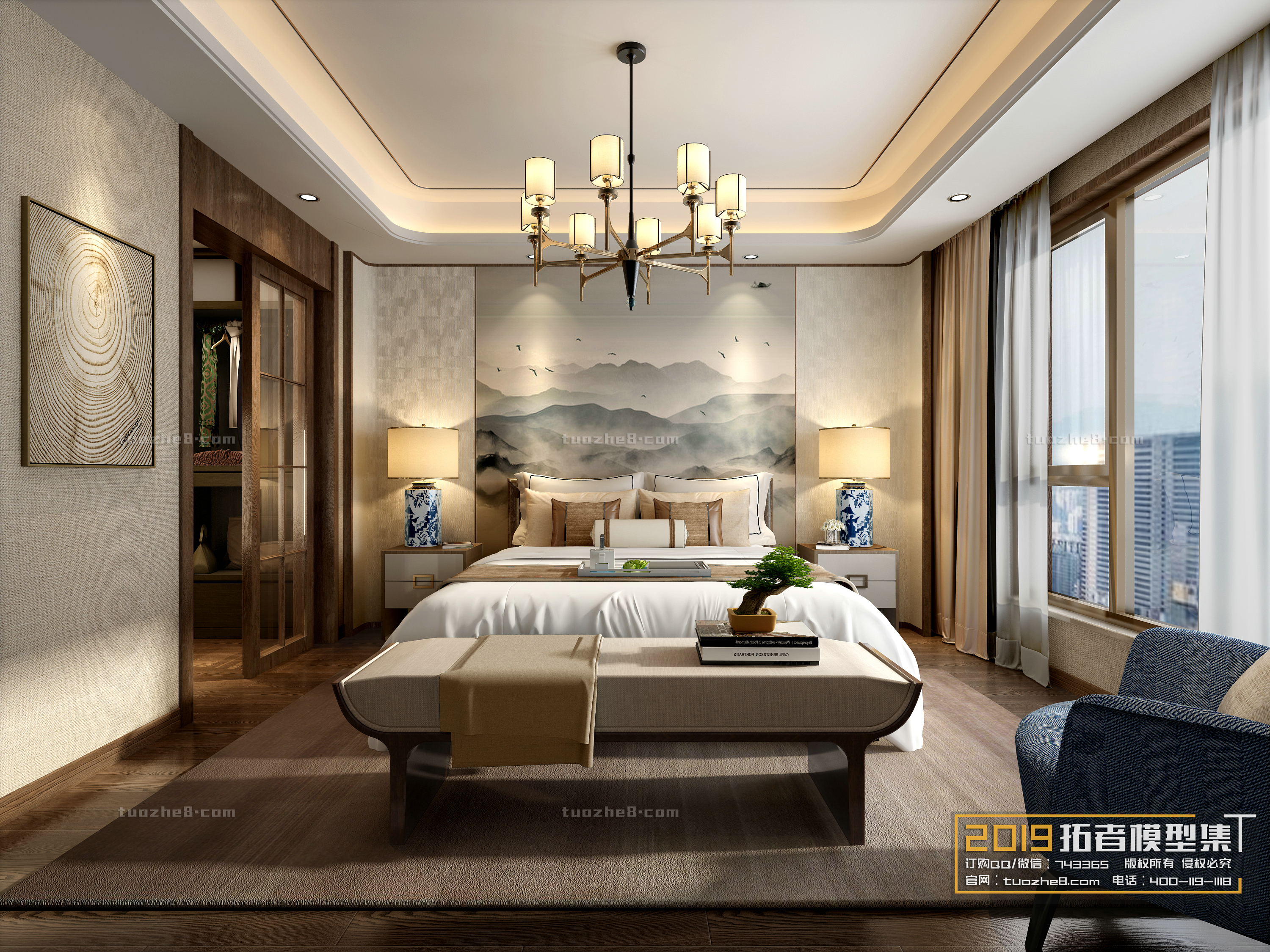 Extension Interior – BEDROOM – CHINESE STYLES – 024 - thumbnail 1