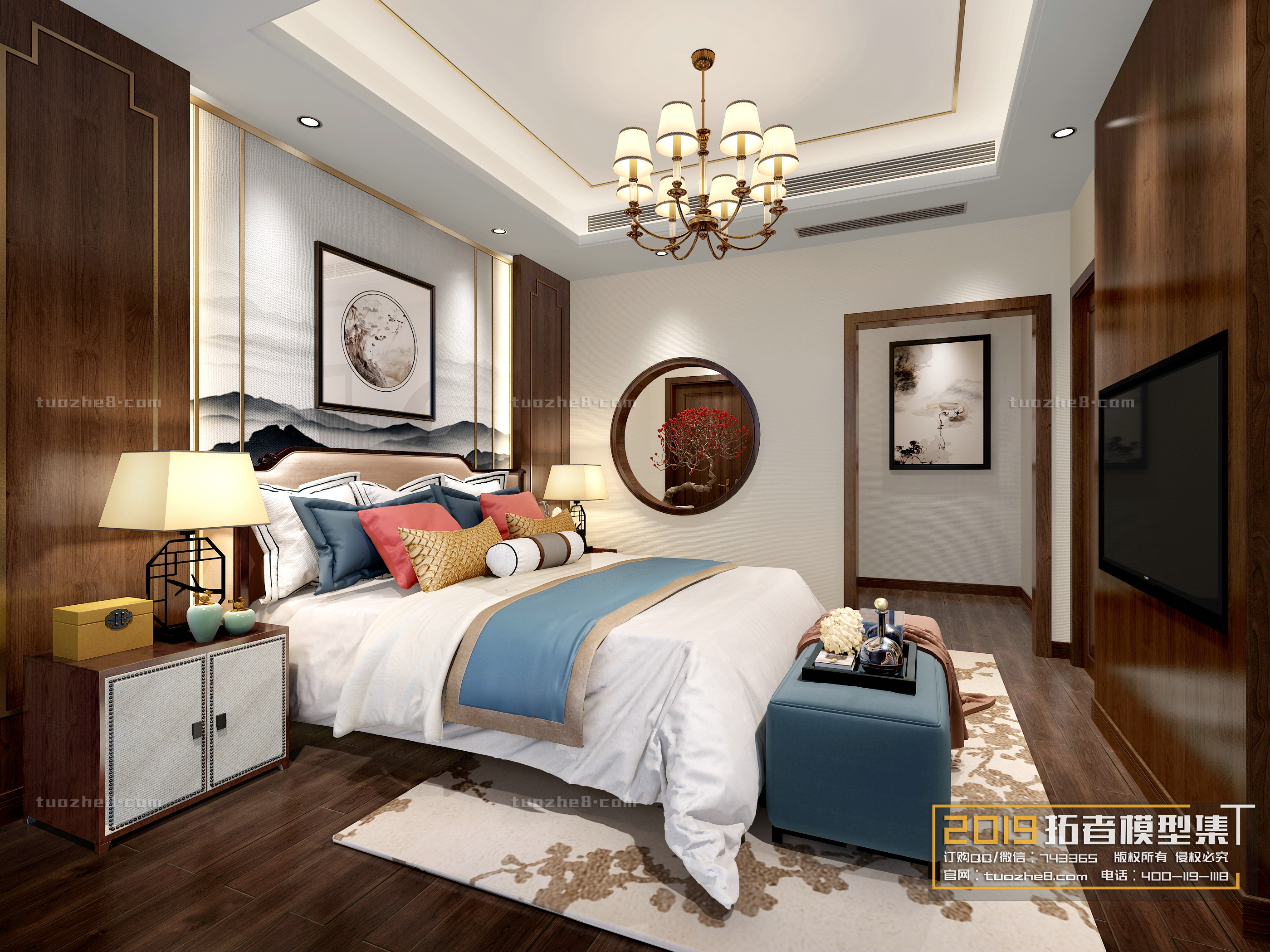 Extension Interior – BEDROOM – CHINESE STYLES – 026 - thumbnail 1