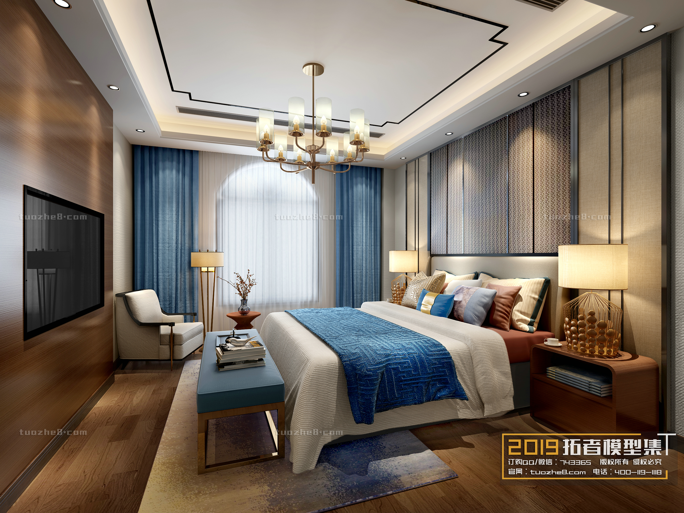 Extension Interior – BEDROOM – CHINESE STYLES – 027 - thumbnail 1