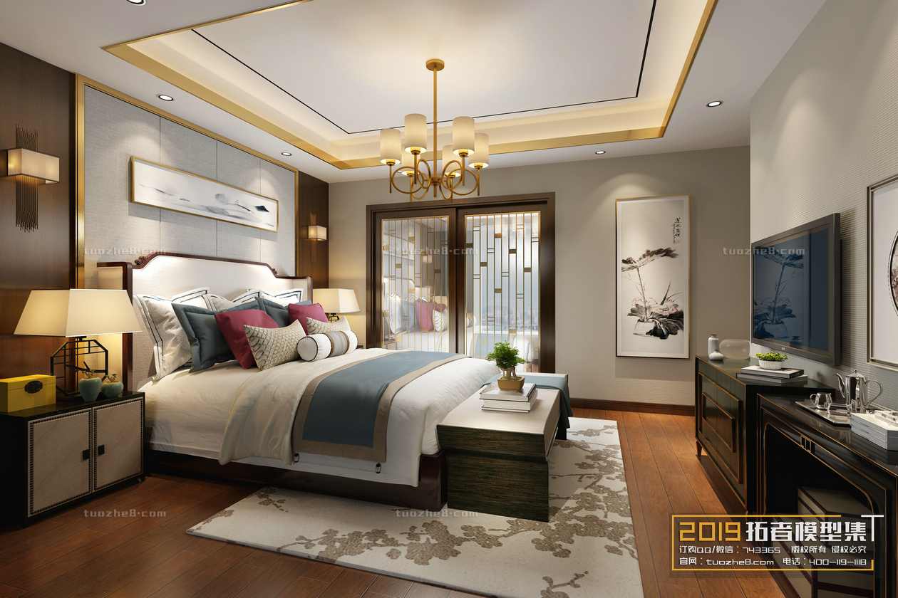 Extension Interior – BEDROOM – CHINESE STYLES – 030 - thumbnail 1