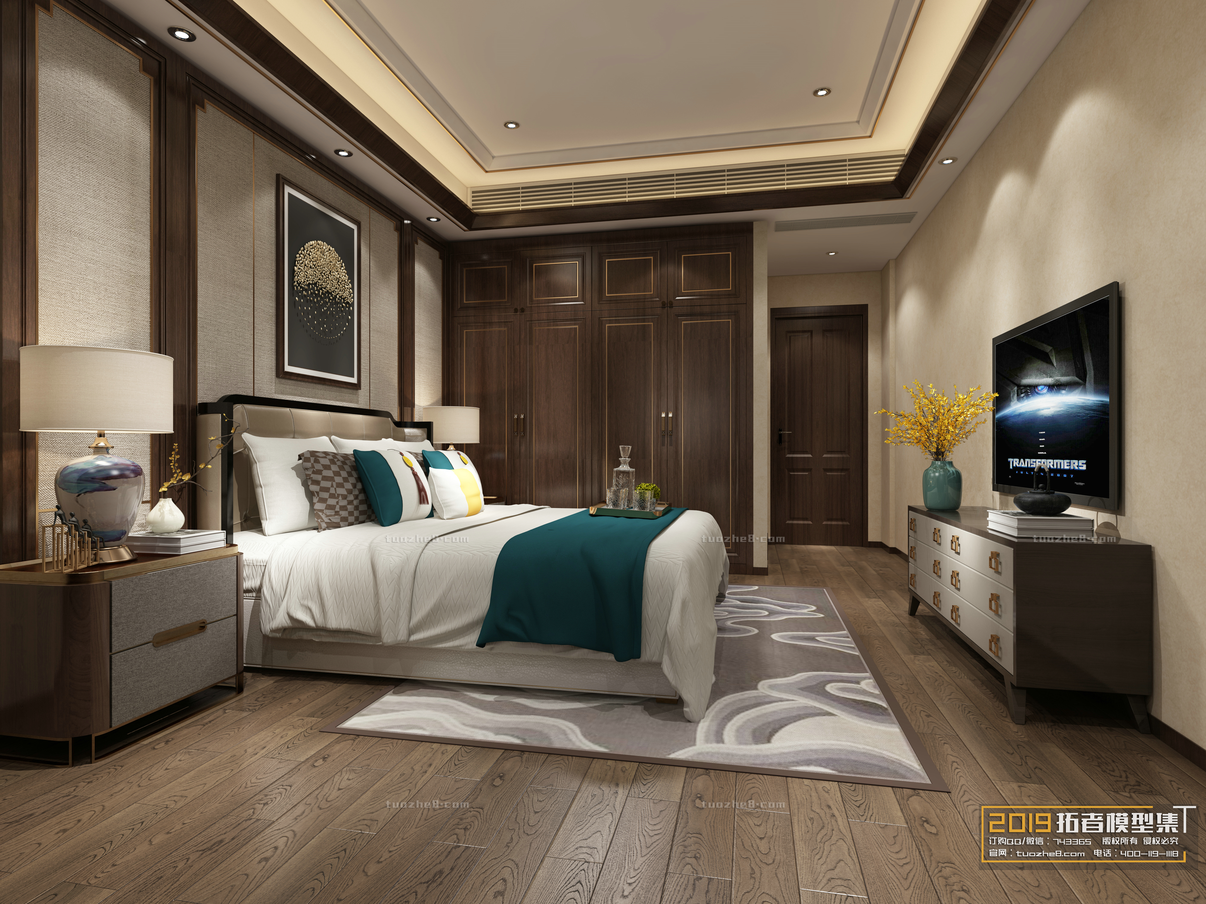 Extension Interior – BEDROOM – CHINESE STYLES – 031 - thumbnail 1