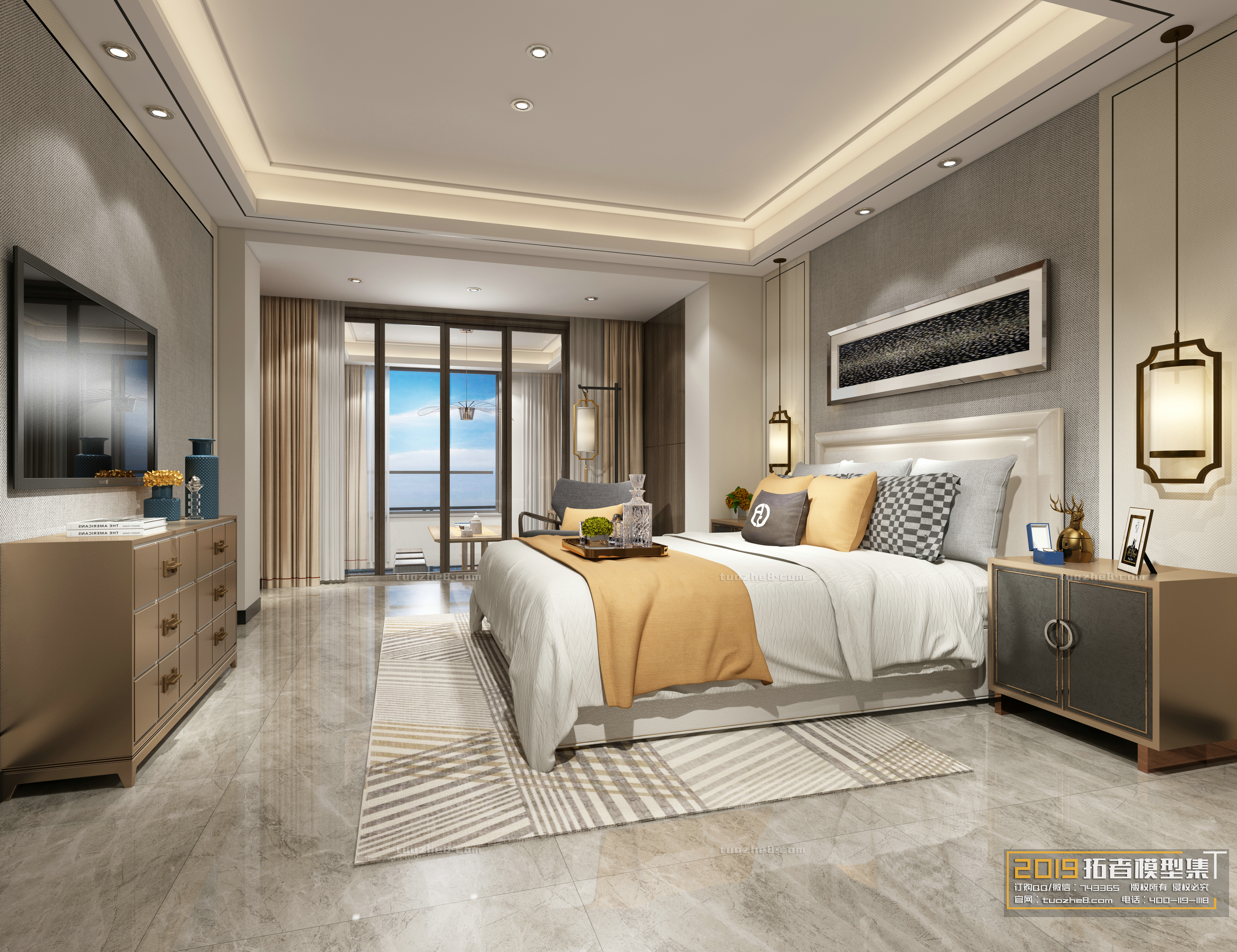 Extension Interior – BEDROOM – CHINESE STYLES – 032 - thumbnail 1