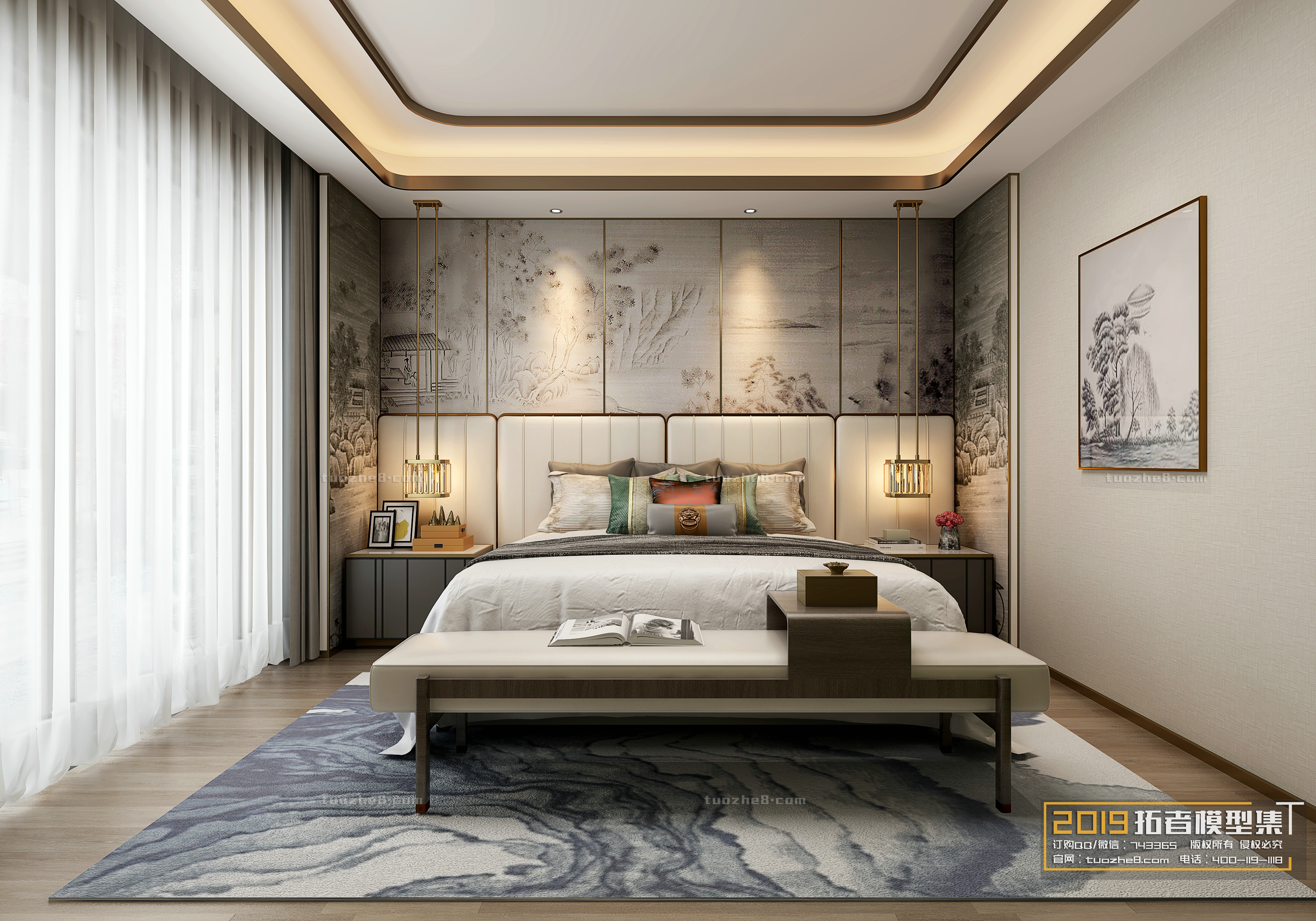 Extension Interior – BEDROOM – CHINESE STYLES – 034 - thumbnail 1