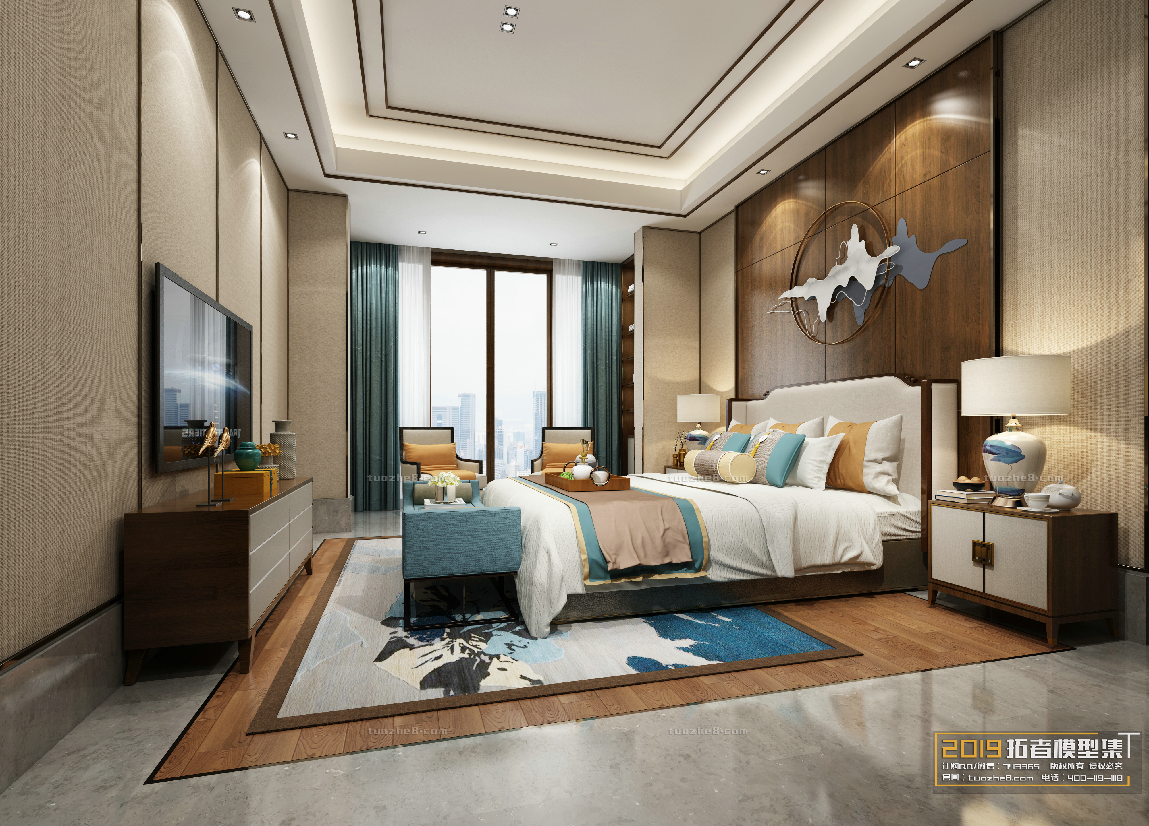 Extension Interior – BEDROOM – CHINESE STYLES – 037 - thumbnail 1