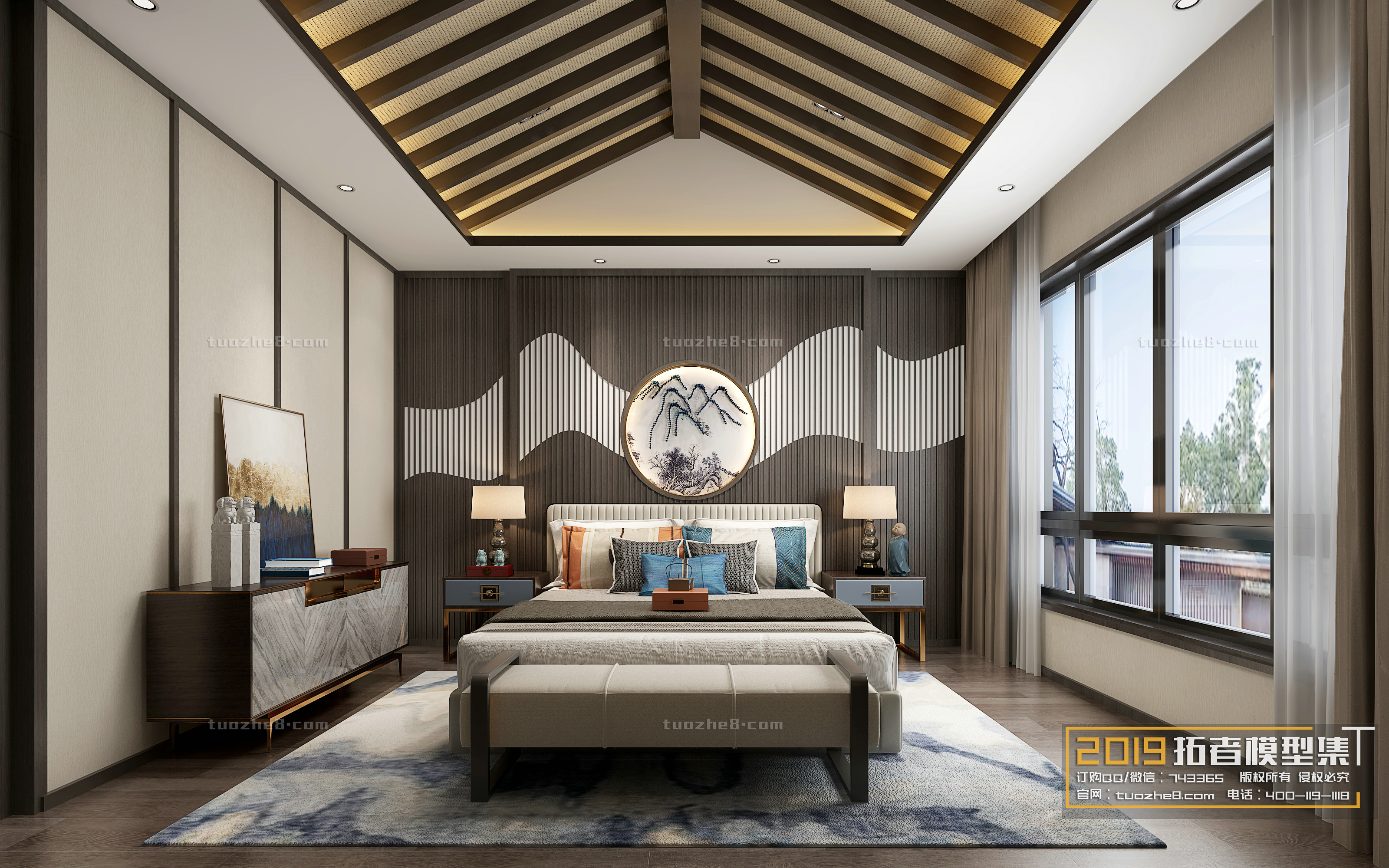 Extension Interior – BEDROOM – CHINESE STYLES – 041 - thumbnail 1