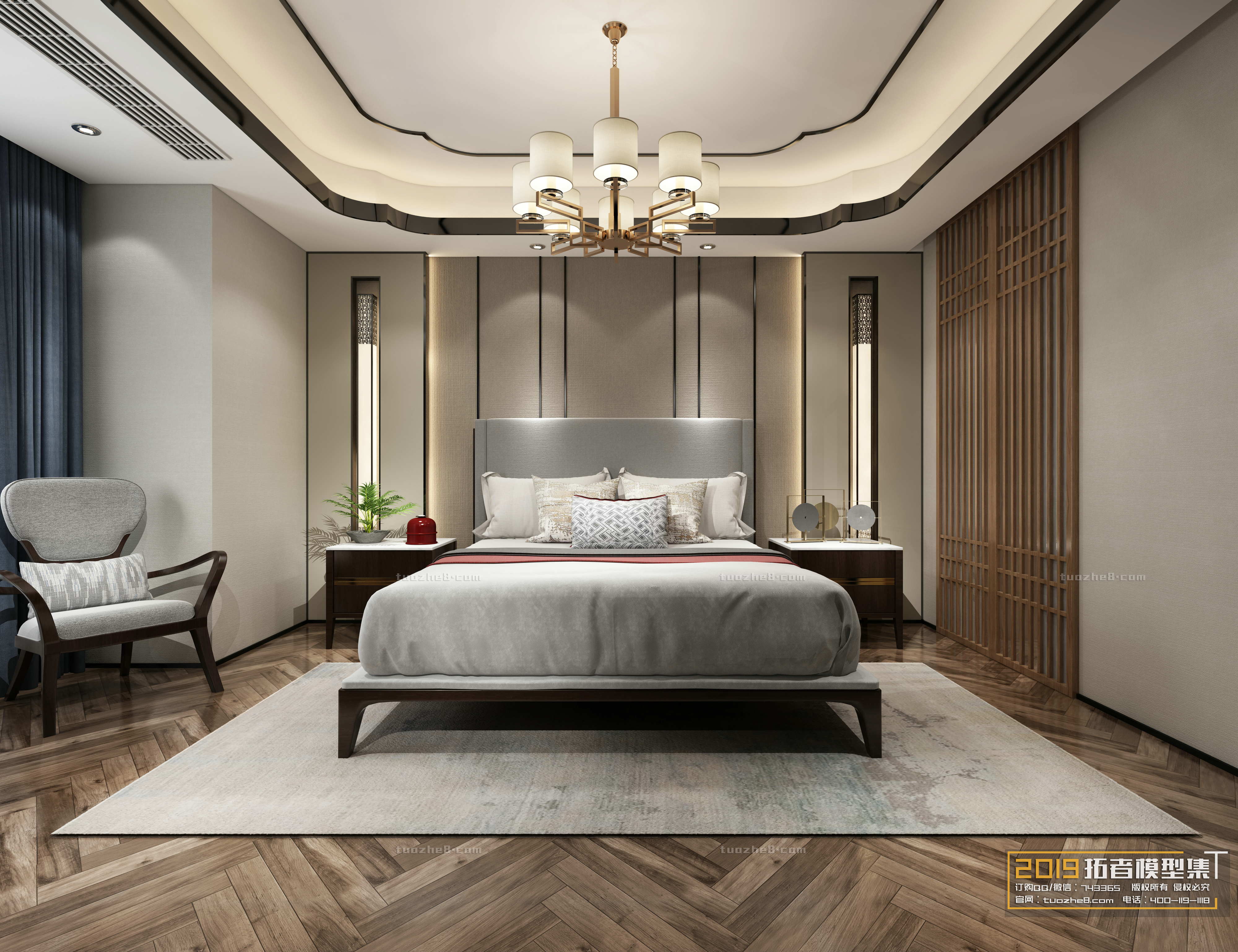 Extension Interior – BEDROOM – CHINESE STYLES – 042 - thumbnail 1