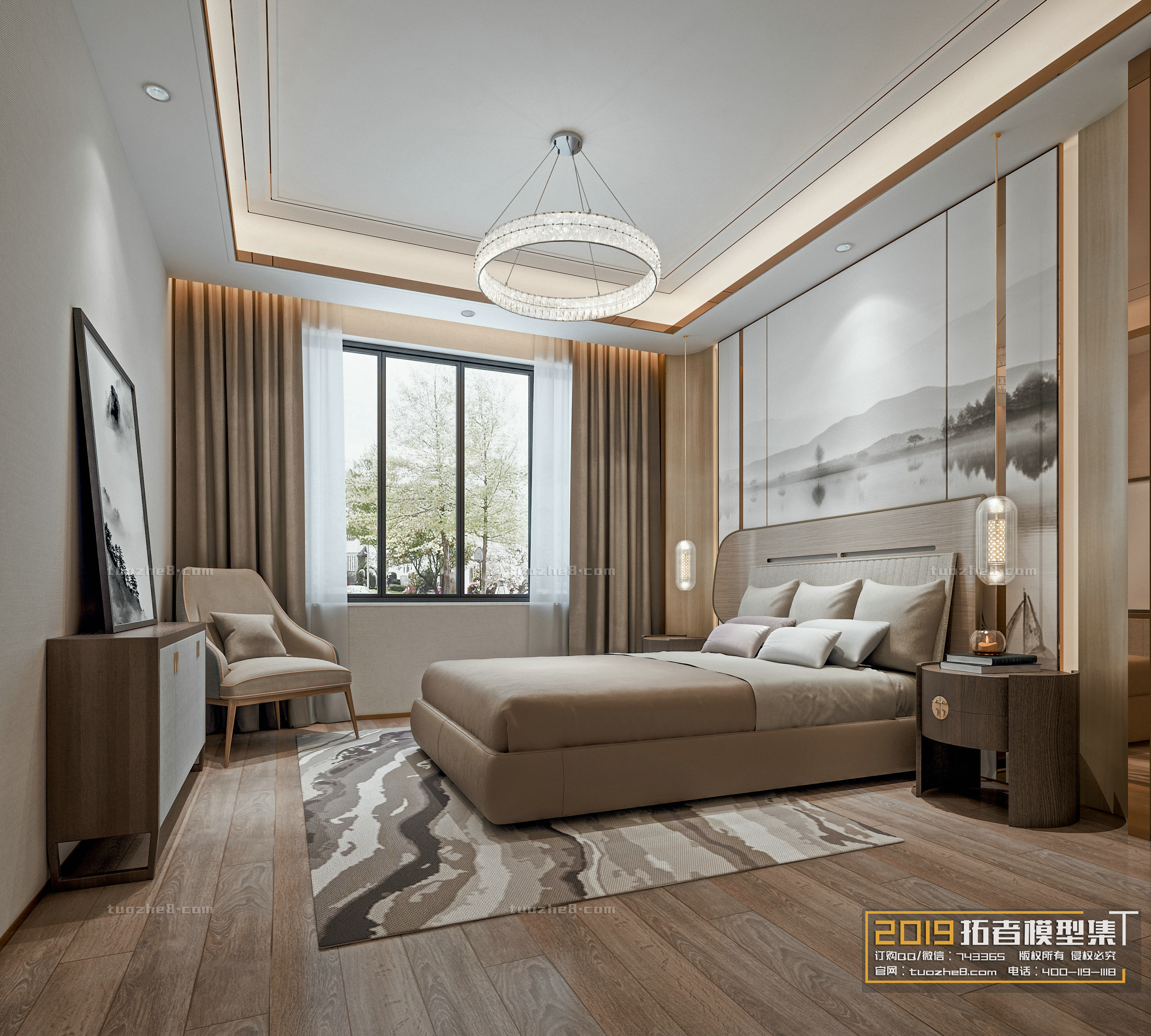 Extension Interior – BEDROOM – CHINESE STYLES – 051 - thumbnail 1