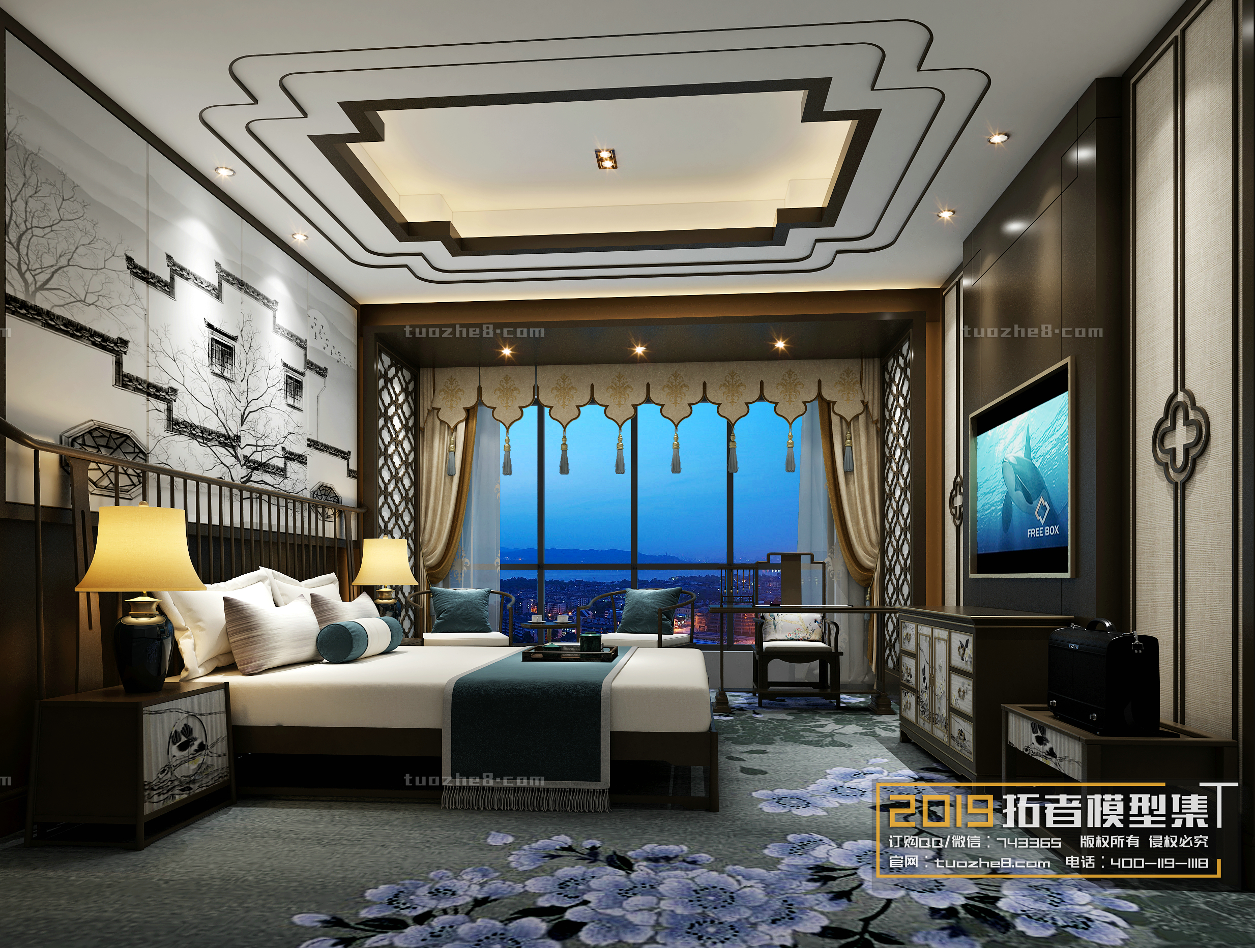 Extension Interior – BEDROOM – CHINESE STYLES – 052 - thumbnail 1