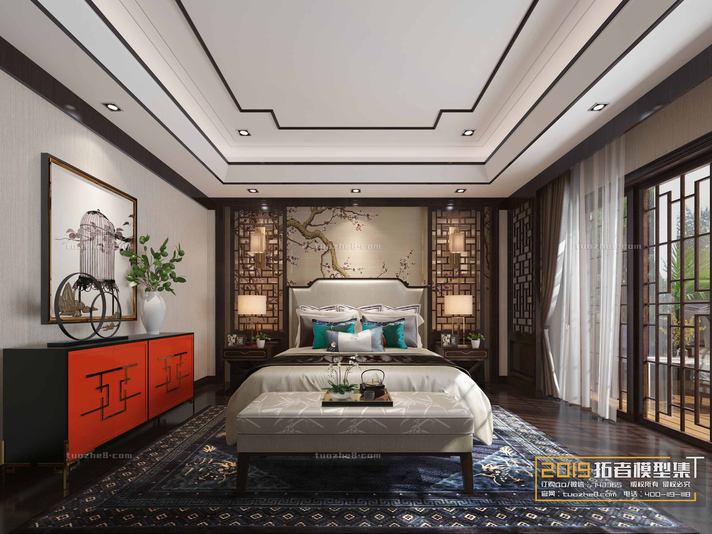 Extension Interior – BEDROOM – CHINESE STYLES – 055 - thumbnail 1