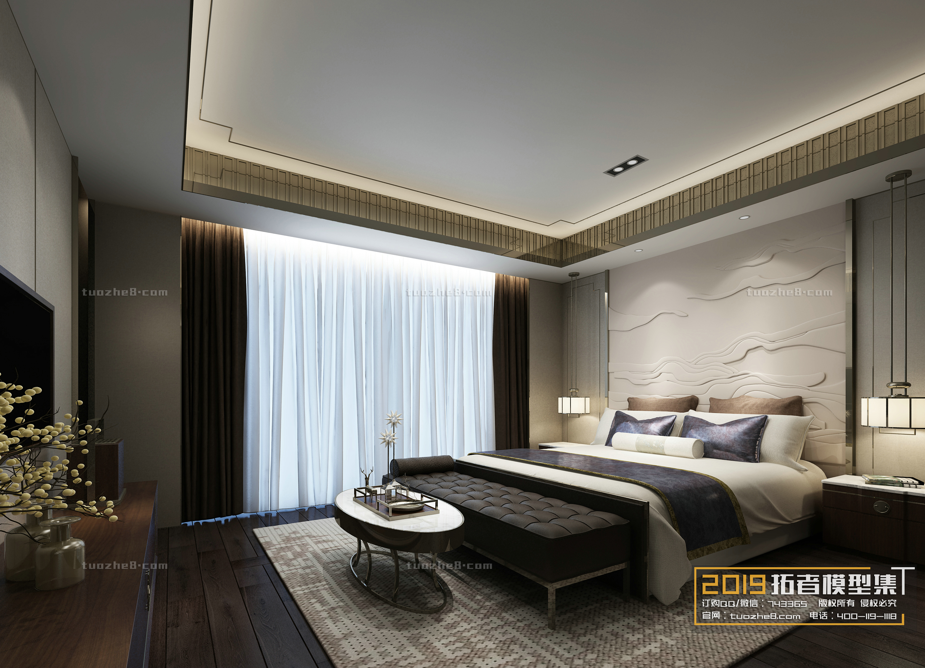 Extension Interior – BEDROOM – CHINESE STYLES – 056 - thumbnail 1