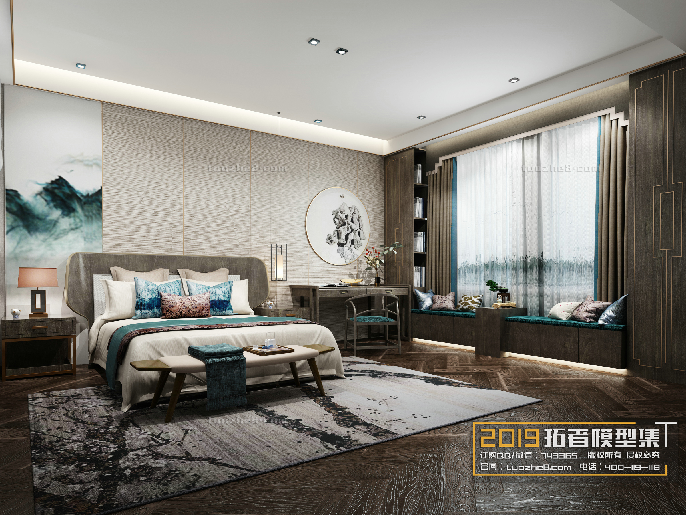 Extension Interior – BEDROOM – CHINESE STYLES – 057 - thumbnail 1