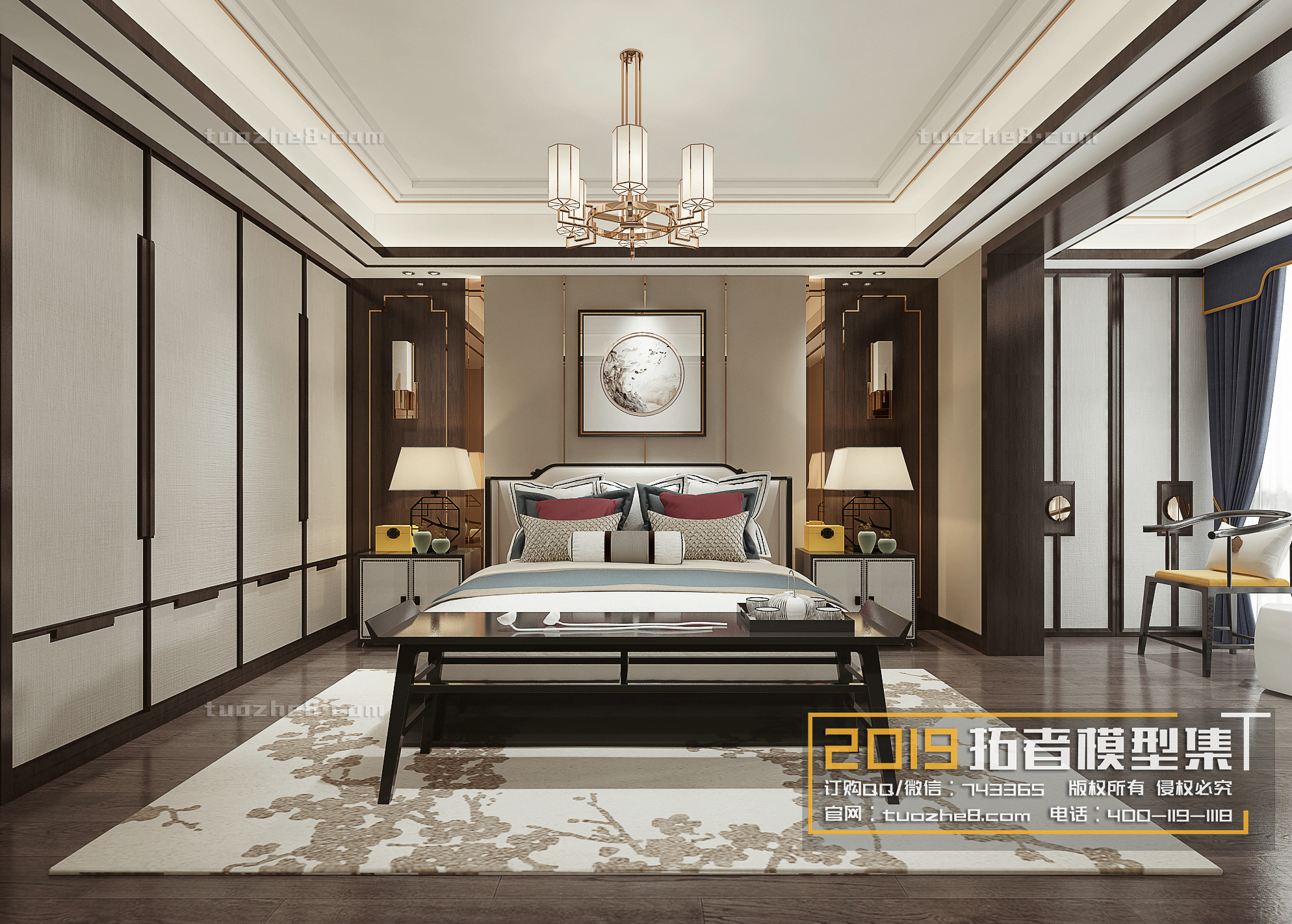 Extension Interior – BEDROOM – CHINESE STYLES – 059 - thumbnail 1