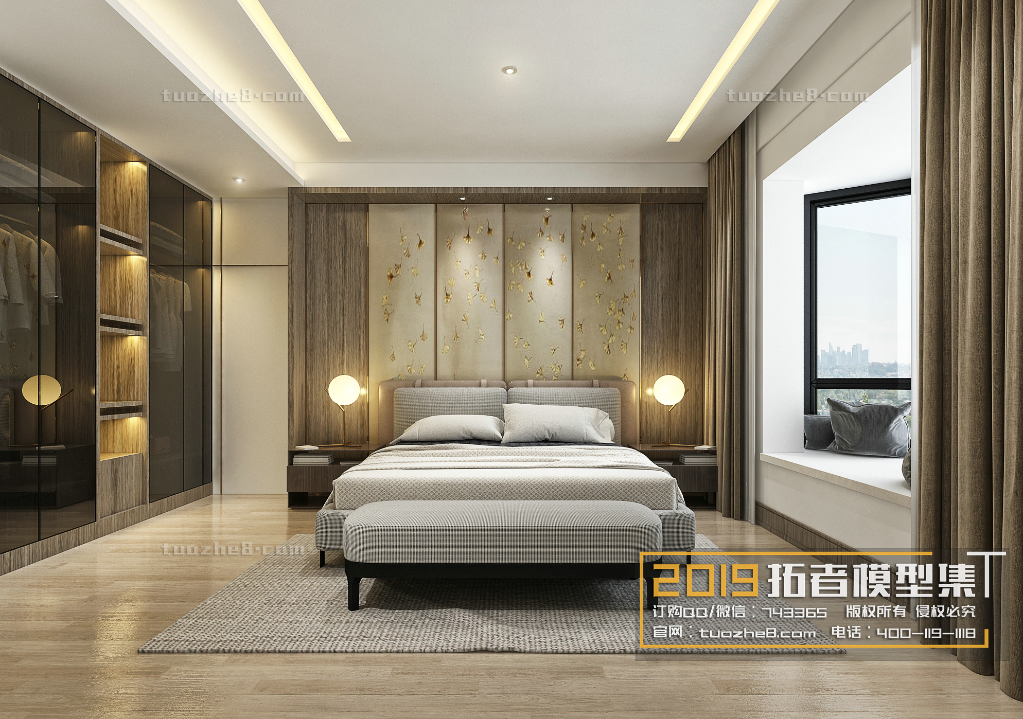 Extension Interior – BEDROOM – CHINESE STYLES – 060 - thumbnail 1