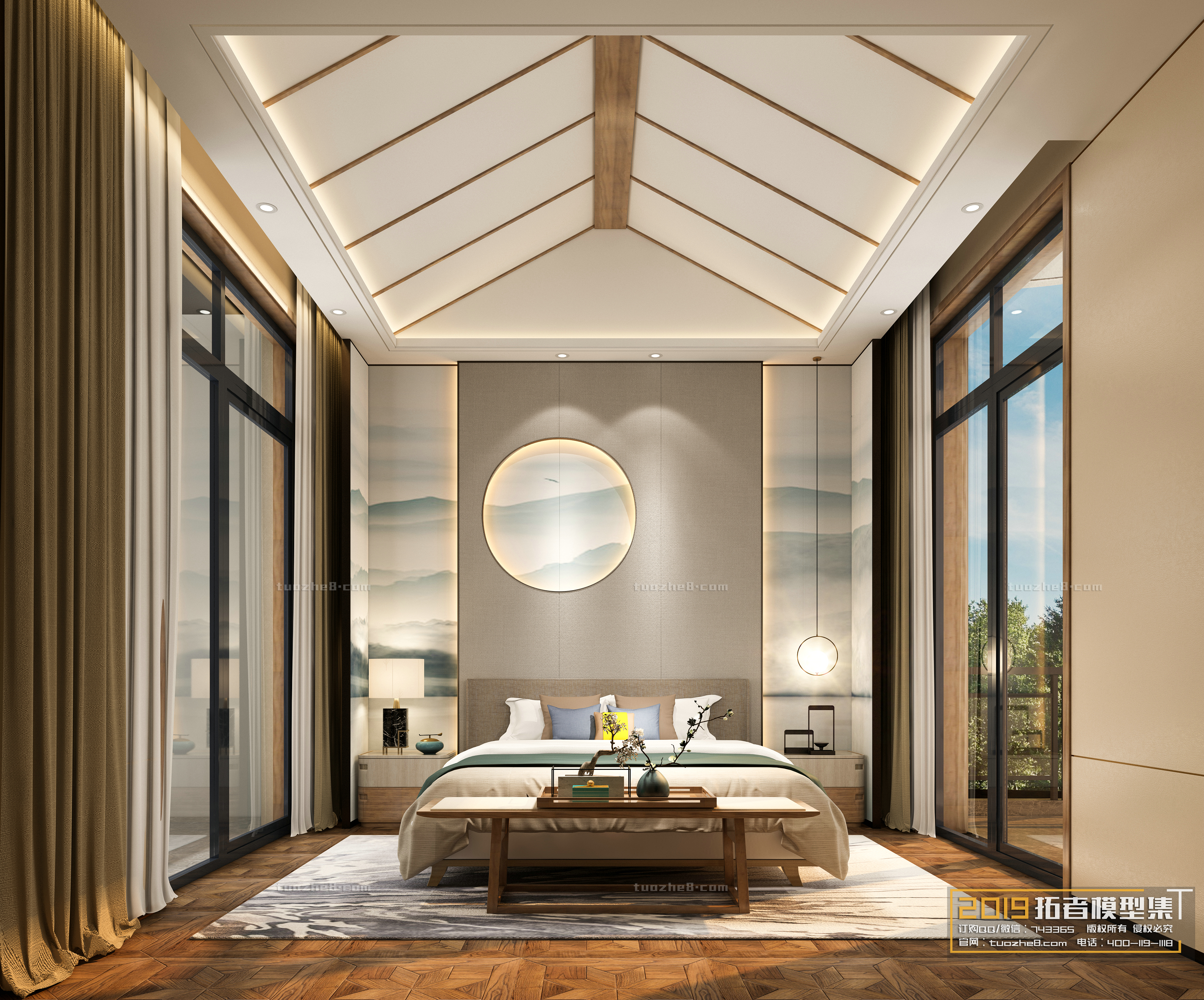 Extension Interior – BEDROOM – CHINESE STYLES – 062 - thumbnail 1