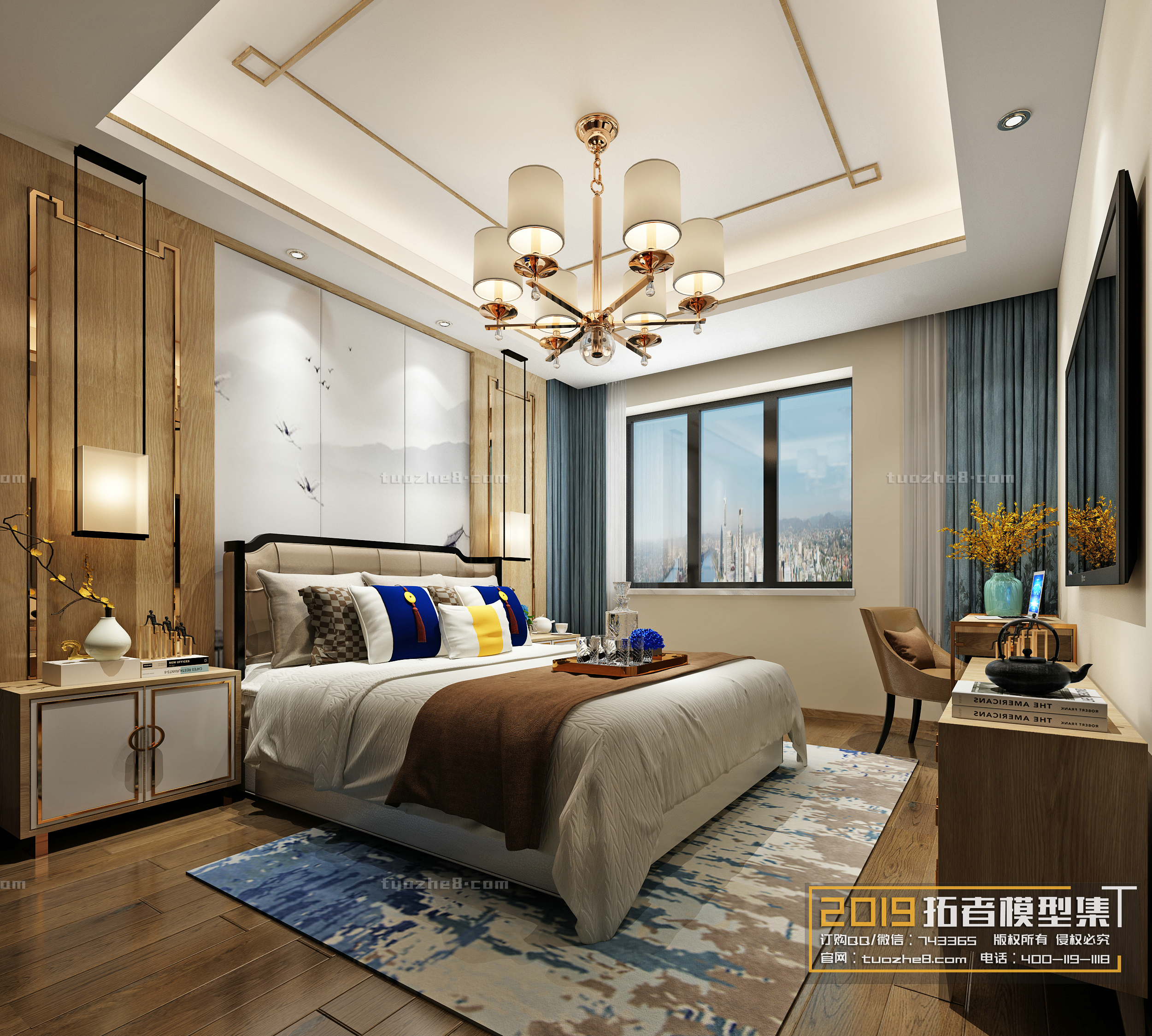 Extension Interior – BEDROOM – CHINESE STYLES – 063 - thumbnail 1