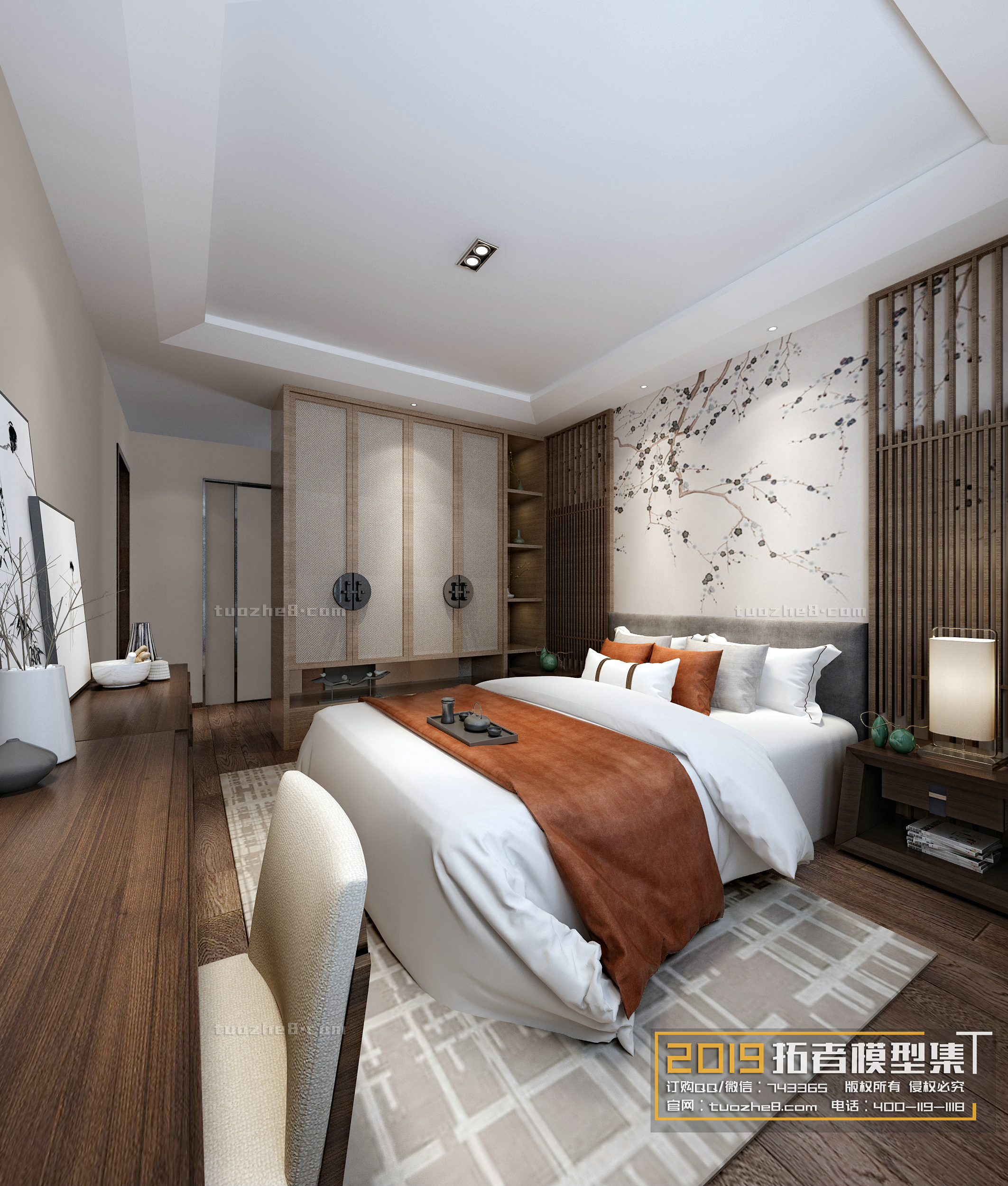 Extension Interior – BEDROOM – CHINESE STYLES – 065 - thumbnail 1