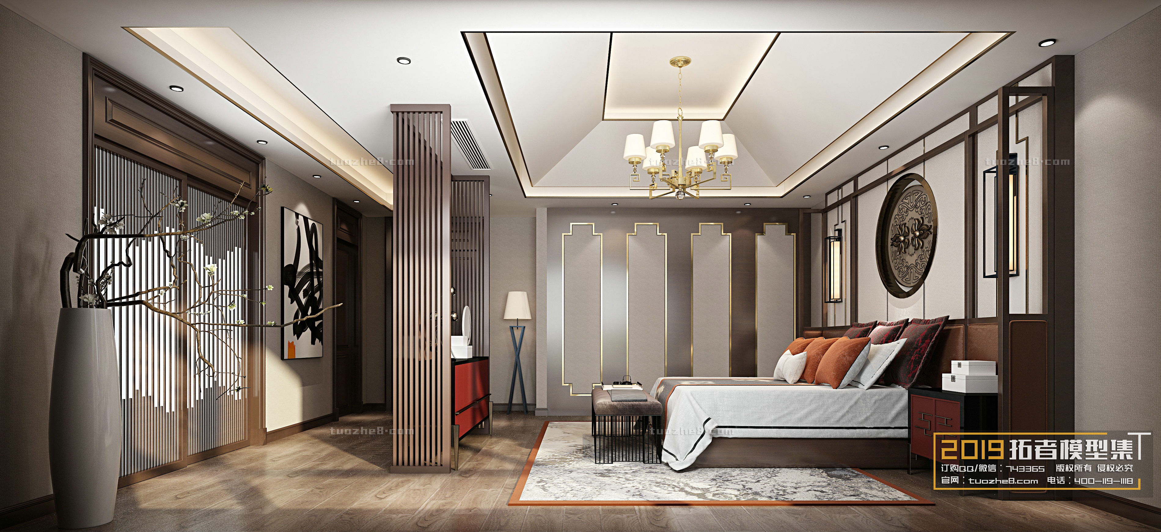 Extension Interior – BEDROOM – CHINESE STYLES – 069 - thumbnail 1