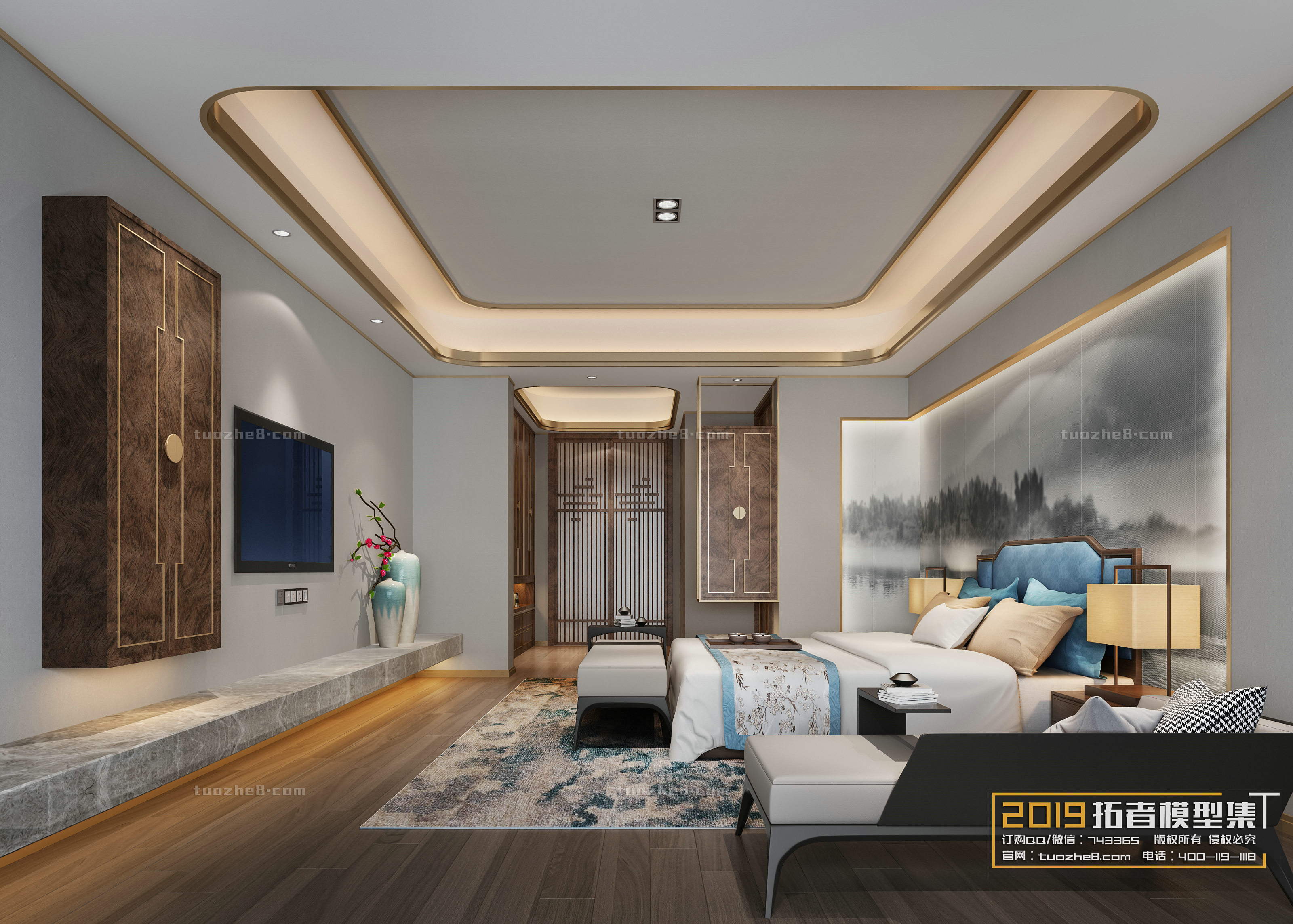 Extension Interior – BEDROOM – CHINESE STYLES – 070 - thumbnail 1