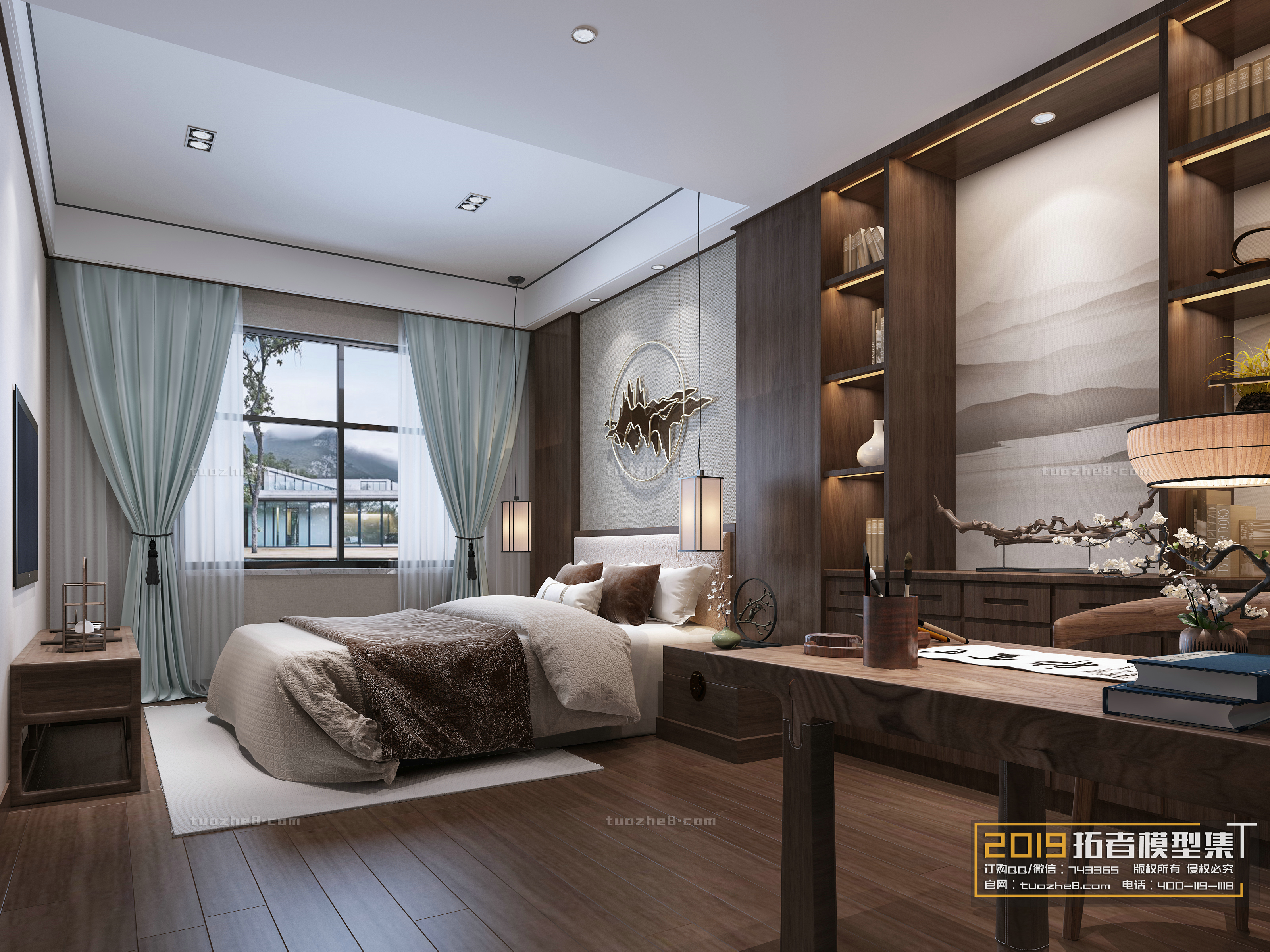 Extension Interior – BEDROOM – CHINESE STYLES – 074 - thumbnail 1