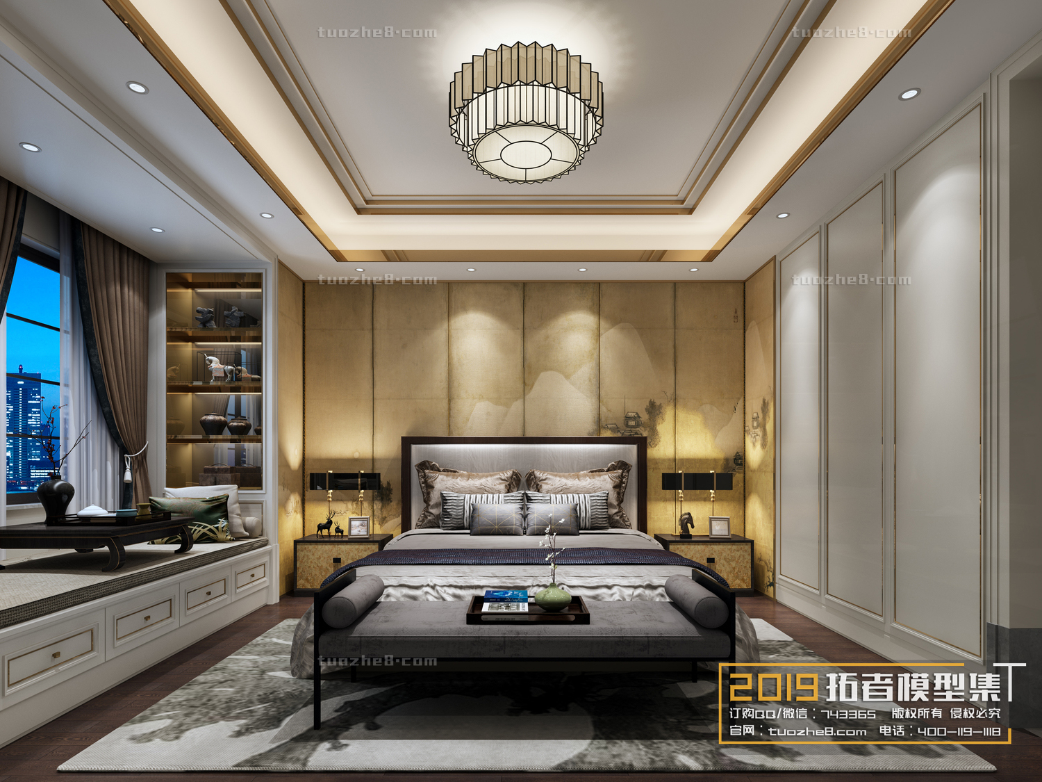 Extension Interior – BEDROOM – CHINESE STYLES – 077 - thumbnail 1