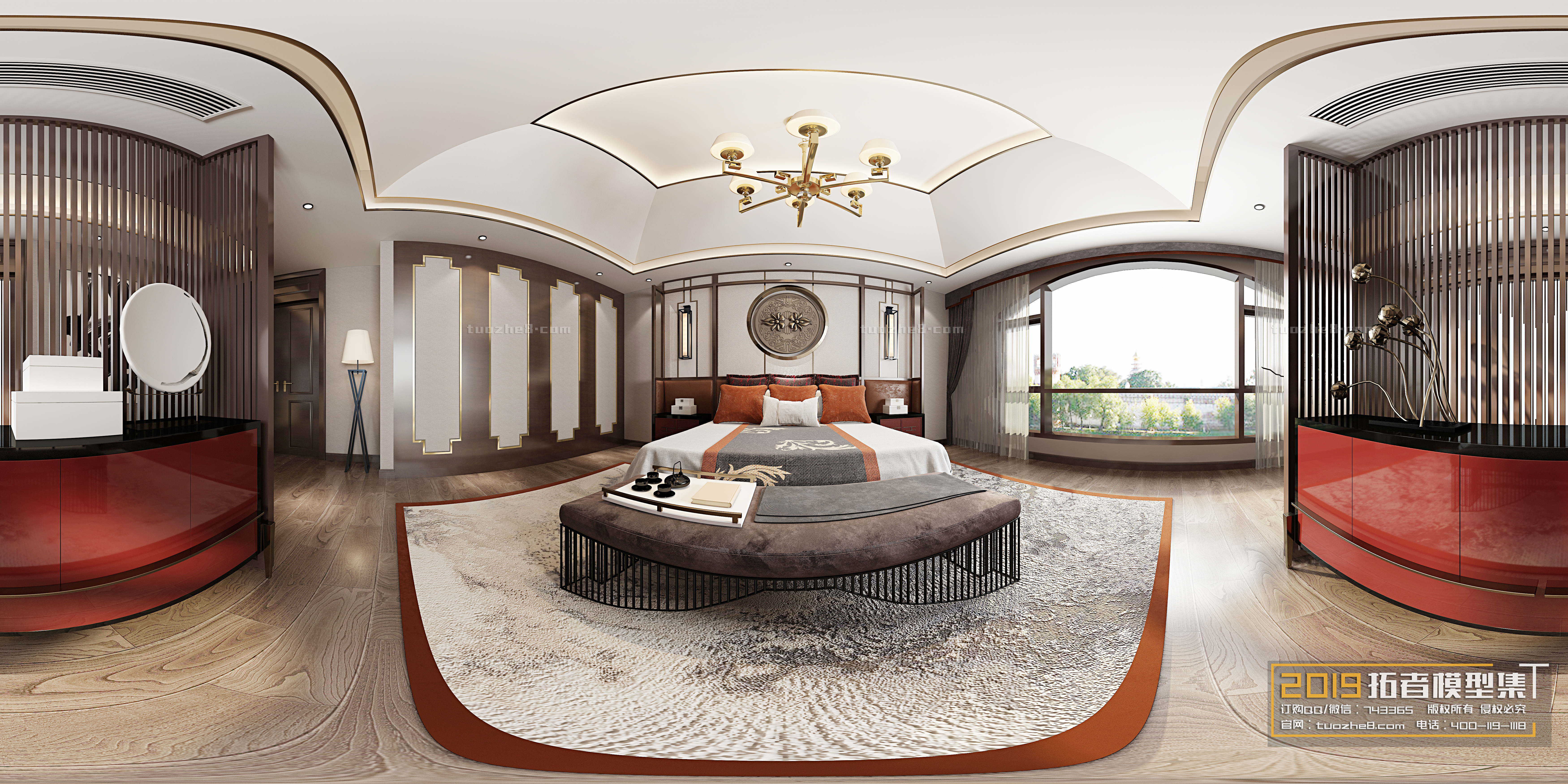 Extension Interior – BEDROOM – CHINESE STYLES – 084 - thumbnail 1