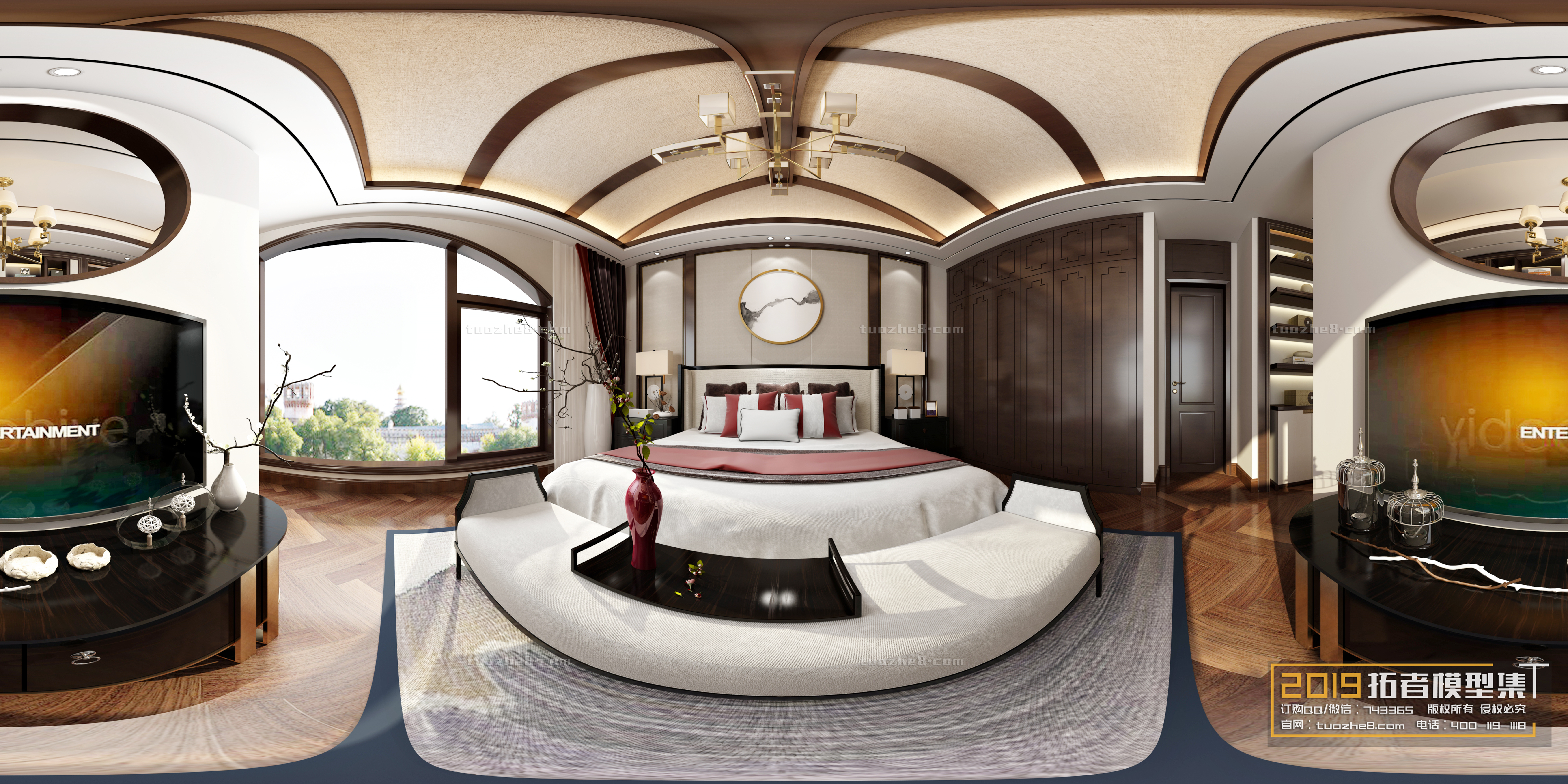 Extension Interior – BEDROOM – CHINESE STYLES – 085 - thumbnail 1