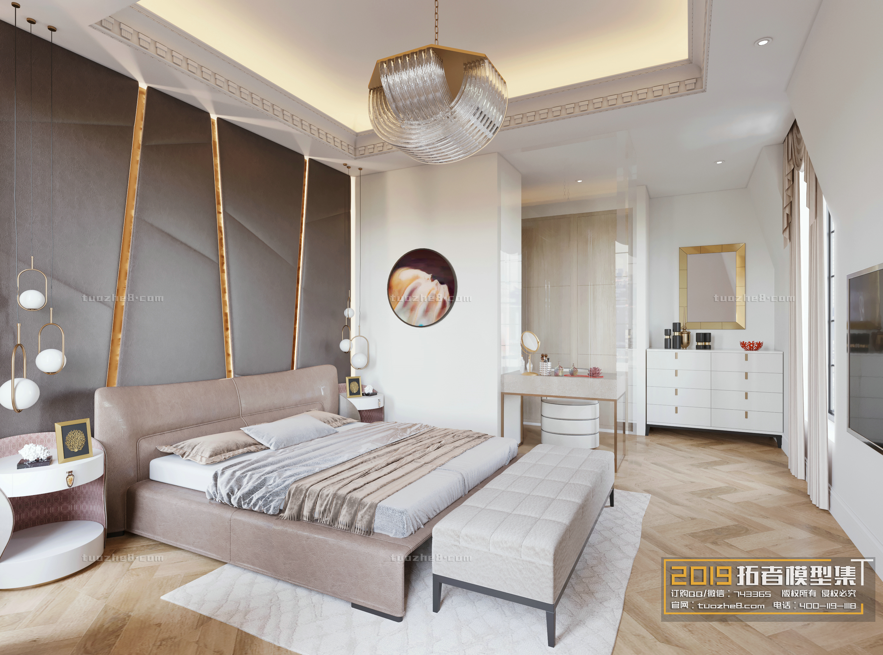 Extension Interior – BEDROOM – EUROPEAN STYLES – 012 - thumbnail 1