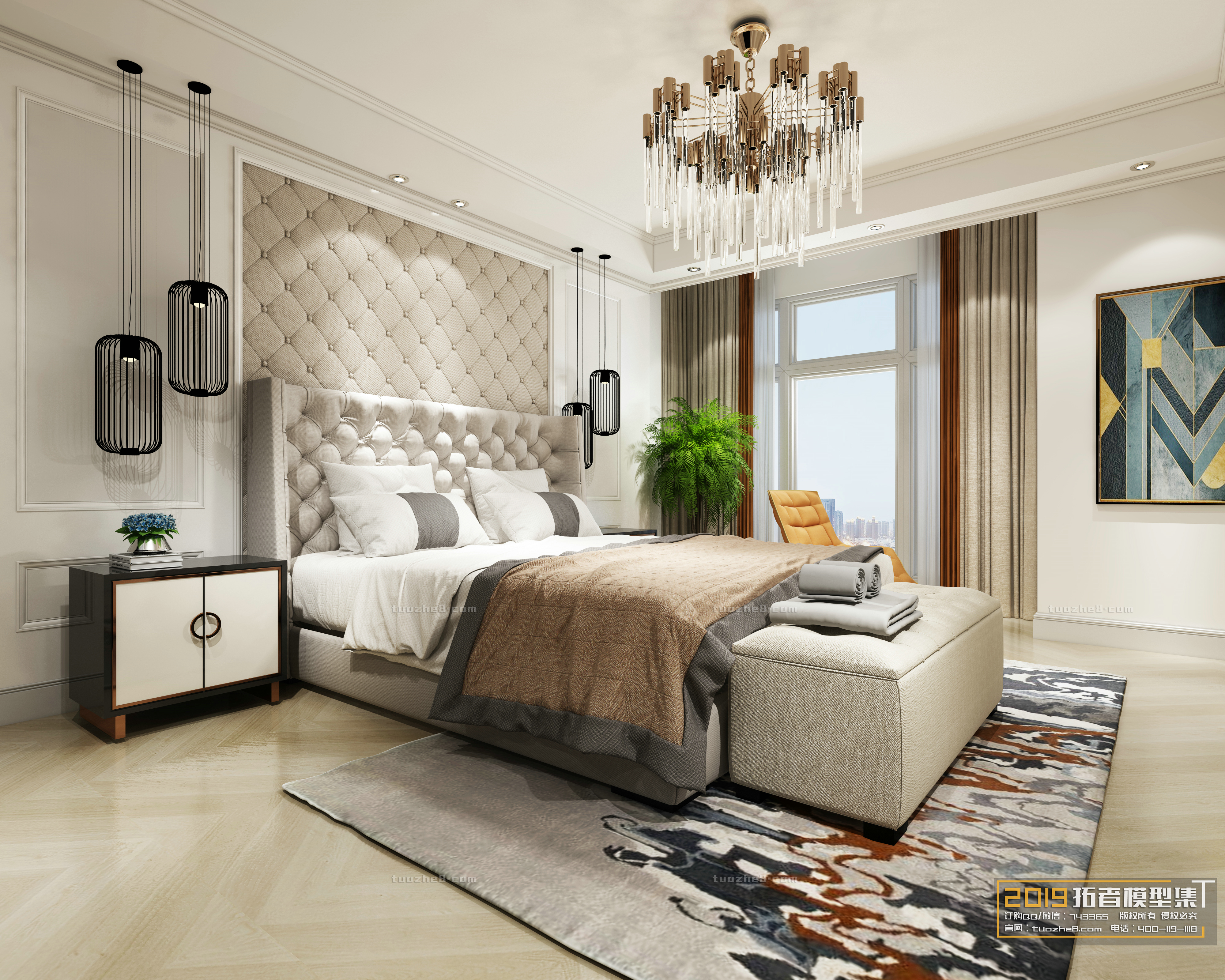 Extension Interior – BEDROOM – EUROPEAN STYLES – 020 - thumbnail 1