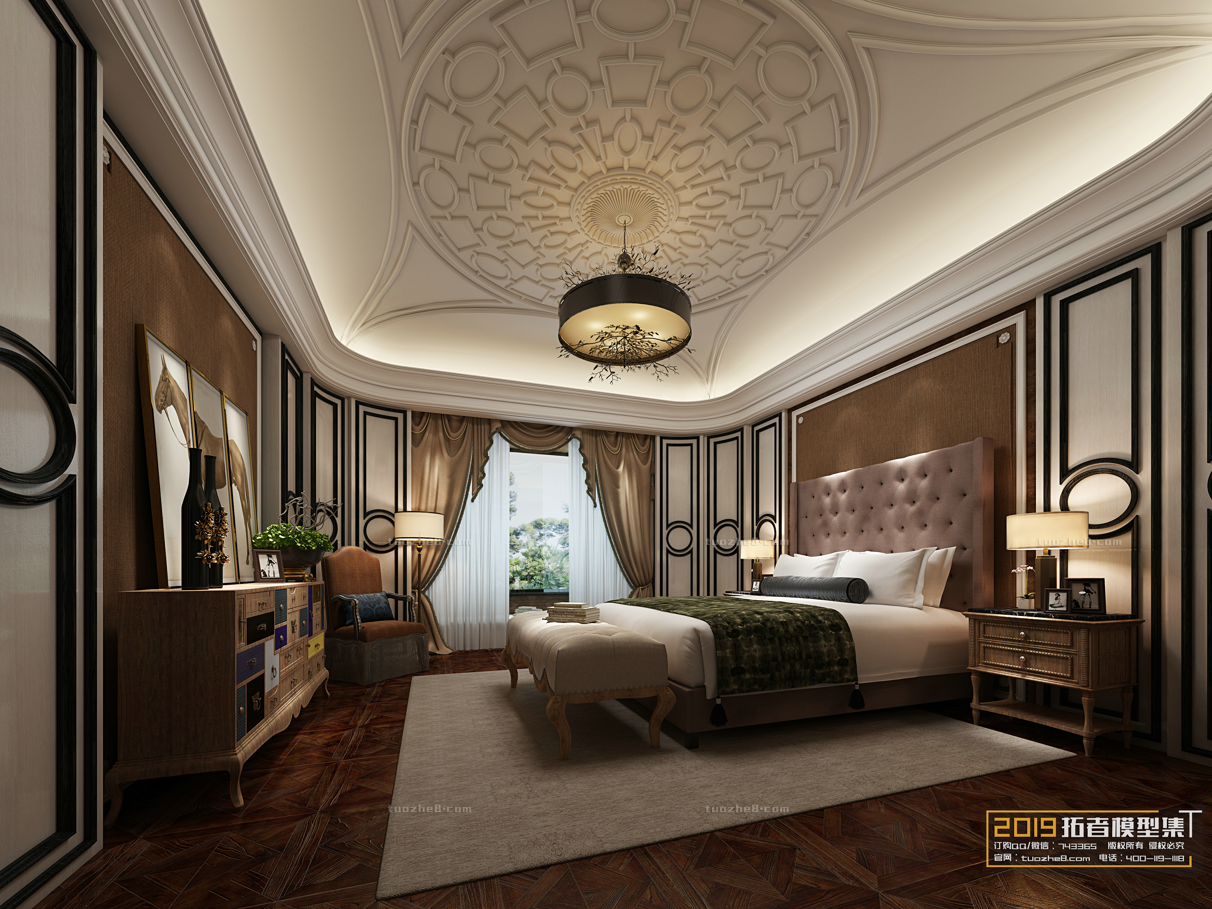 Extension Interior – BEDROOM – EUROPEAN STYLES – 024 - thumbnail 1