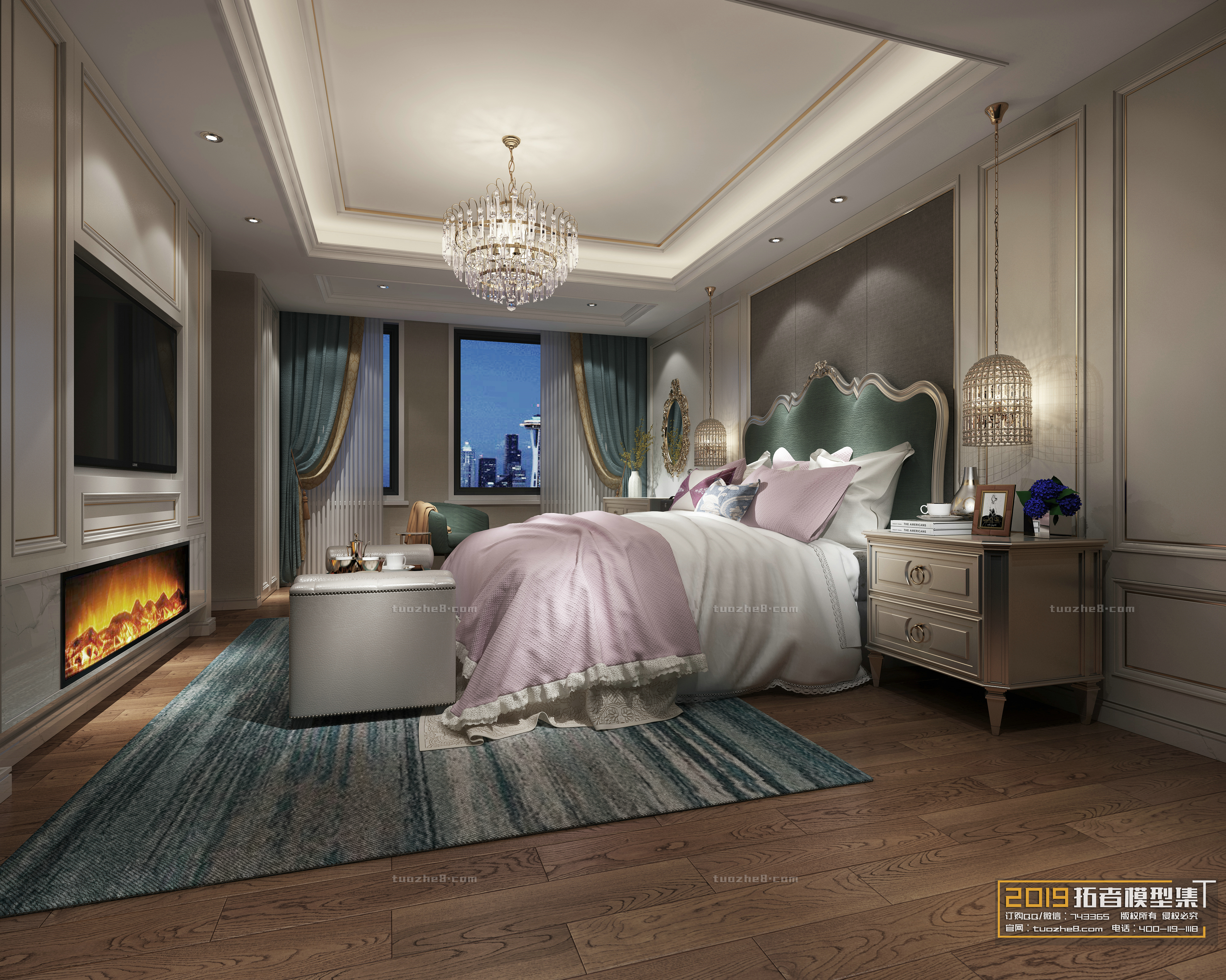 Extension Interior – BEDROOM – EUROPEAN STYLES – 032 - thumbnail 1