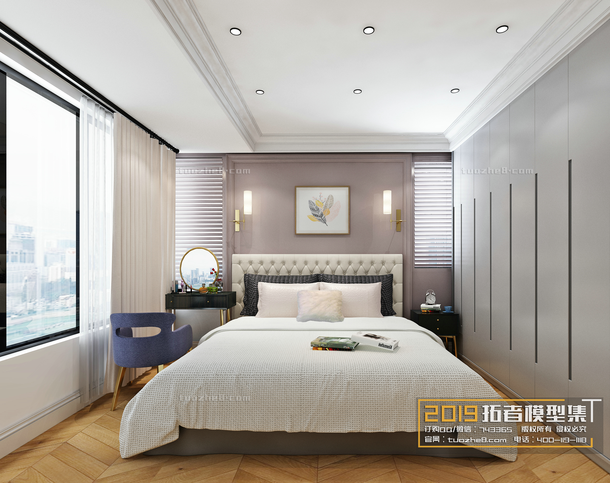 Extension Interior – BEDROOM – EUROPEAN STYLES – 033 - thumbnail 1