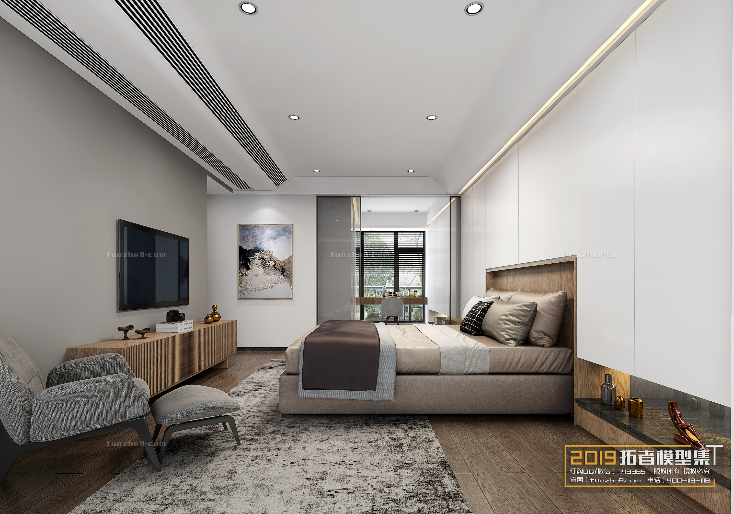 Extension Interior – BEDROOM – MODERNSTYLES – 005 - thumbnail 1