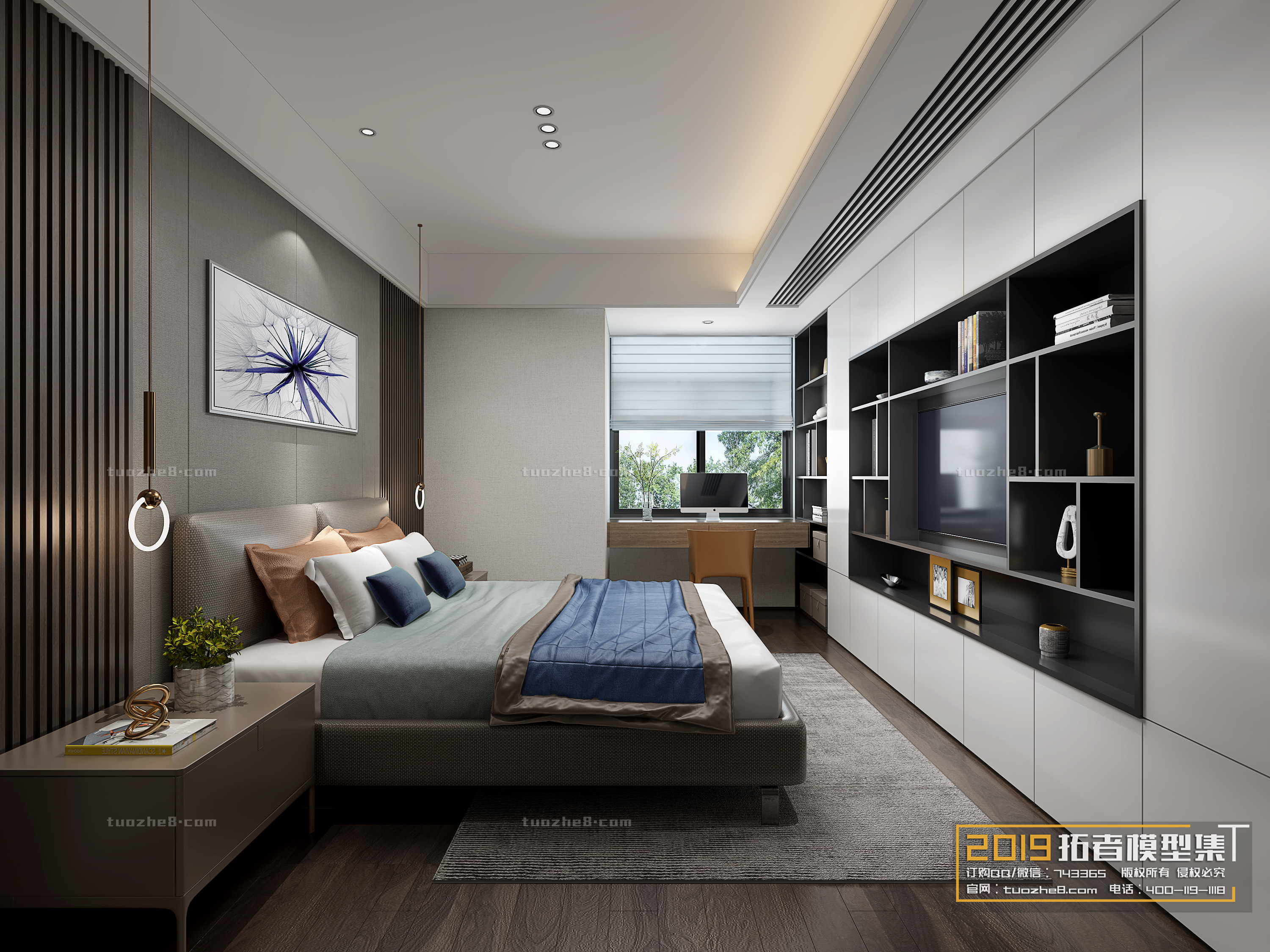 Extension Interior – BEDROOM – MODERNSTYLES – 006 - thumbnail 1