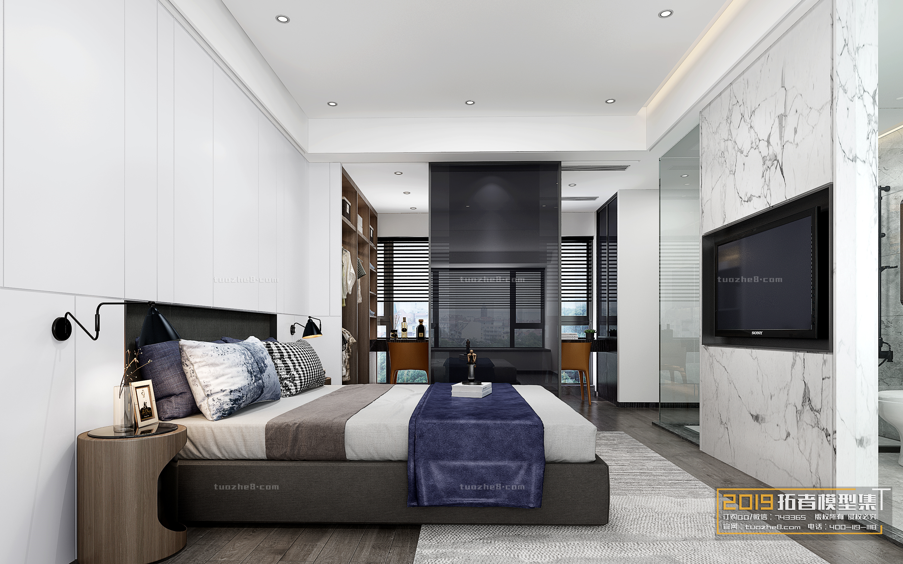 Extension Interior – BEDROOM – MODERNSTYLES – 008 - thumbnail 1