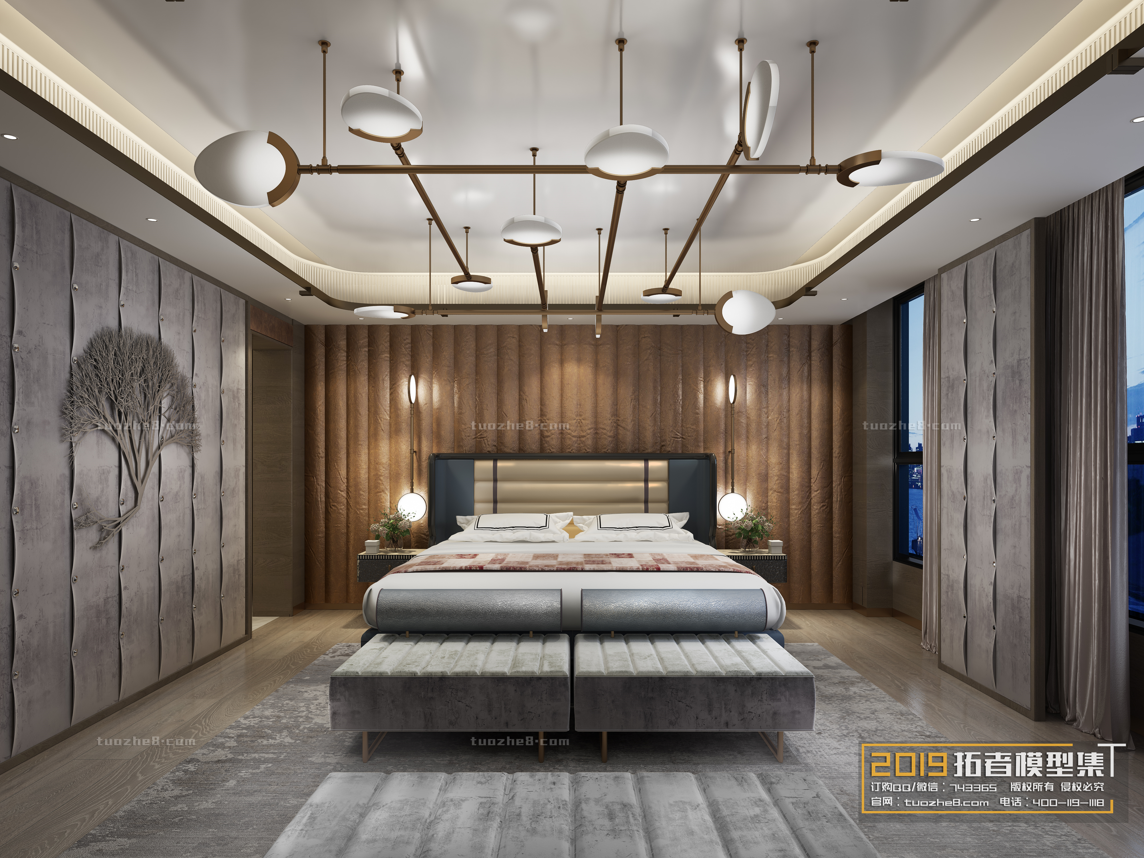 Extension Interior – BEDROOM – MODERNSTYLES – 012 - thumbnail 1