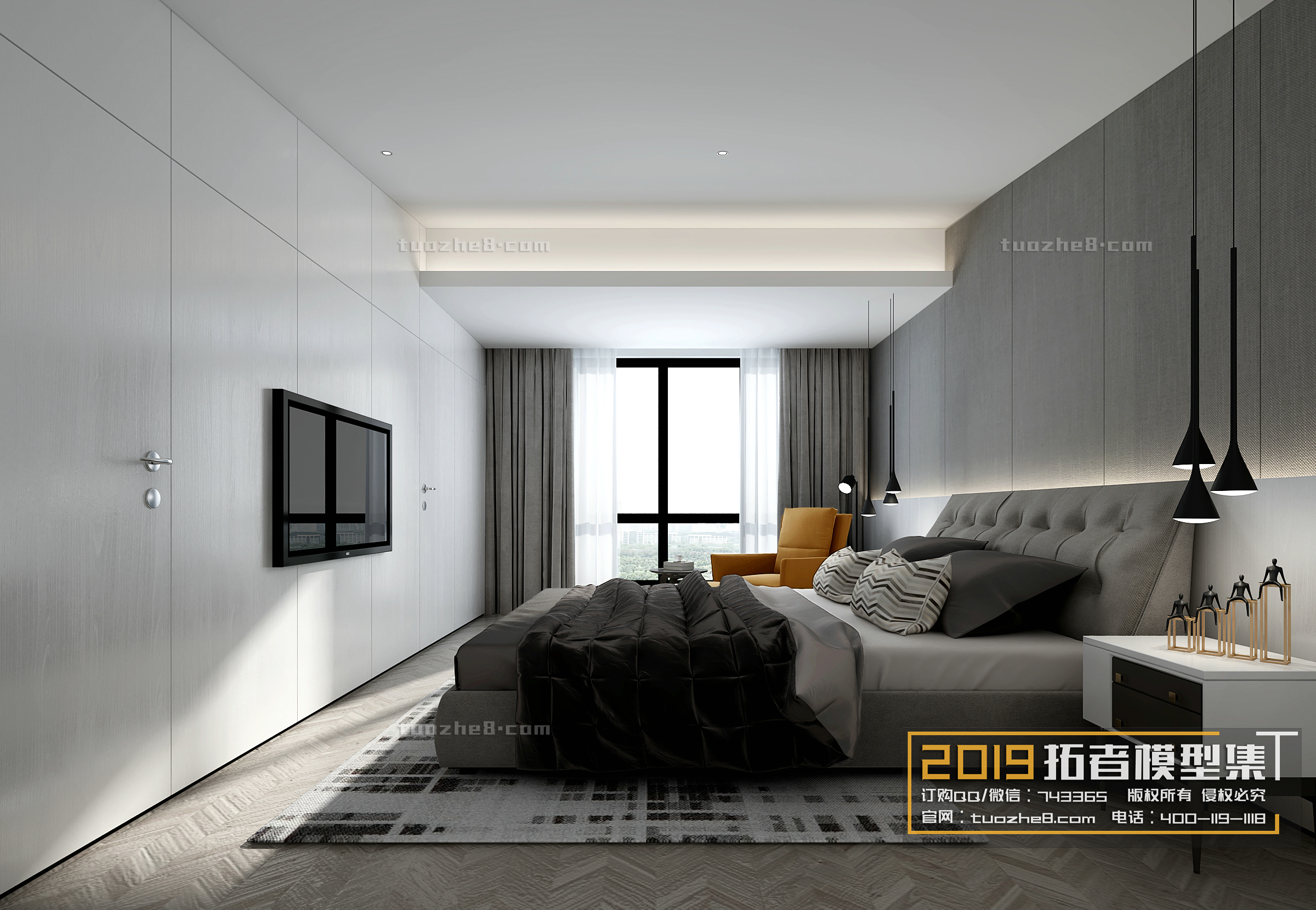 Extension Interior – BEDROOM – MODERNSTYLES – 017 - thumbnail 1