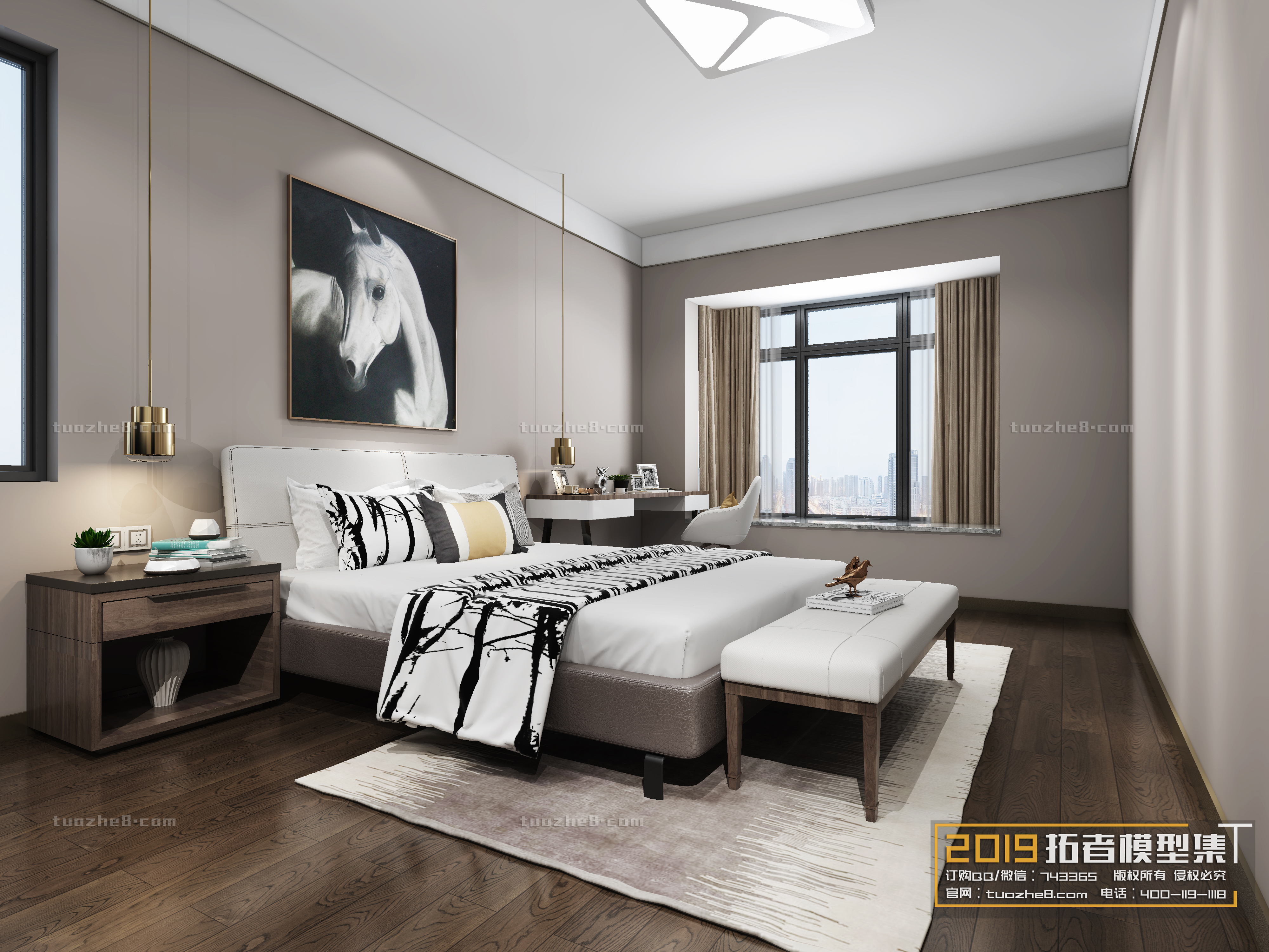 Extension Interior – BEDROOM – MODERNSTYLES – 022 - thumbnail 1