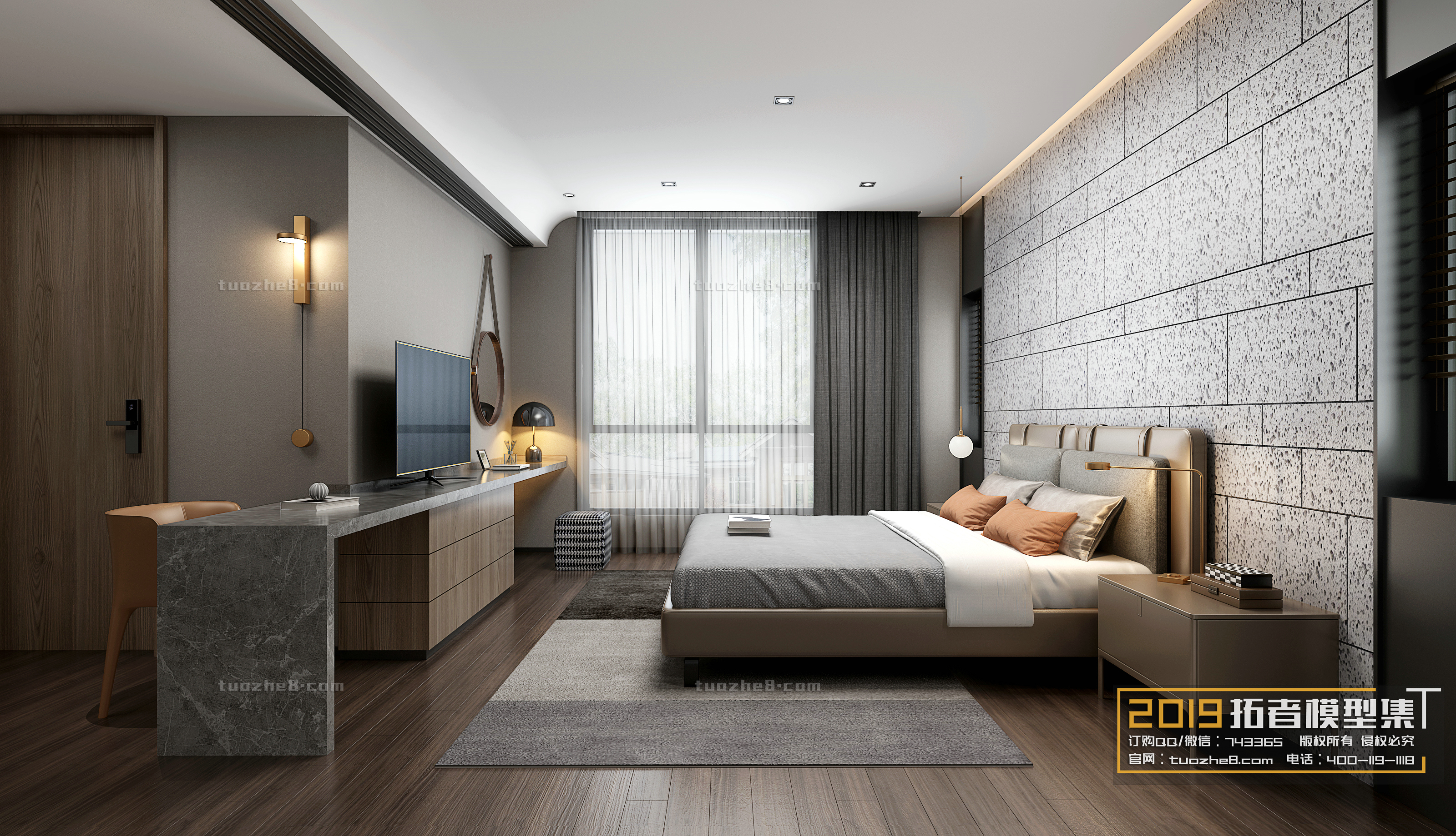 Extension Interior – BEDROOM – MODERNSTYLES – 030 - thumbnail 1