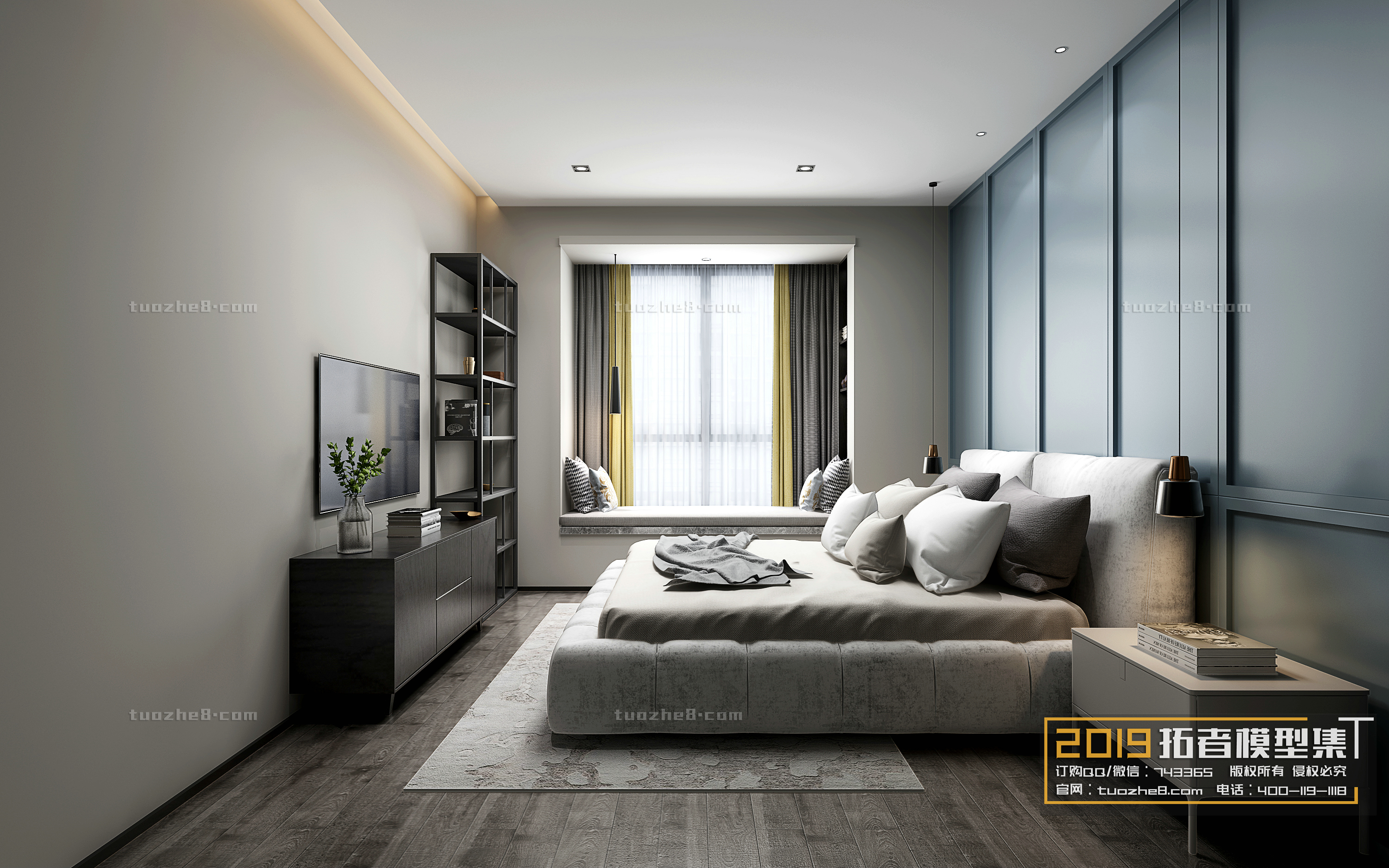 Extension Interior – BEDROOM – MODERNSTYLES – 032 - thumbnail 1