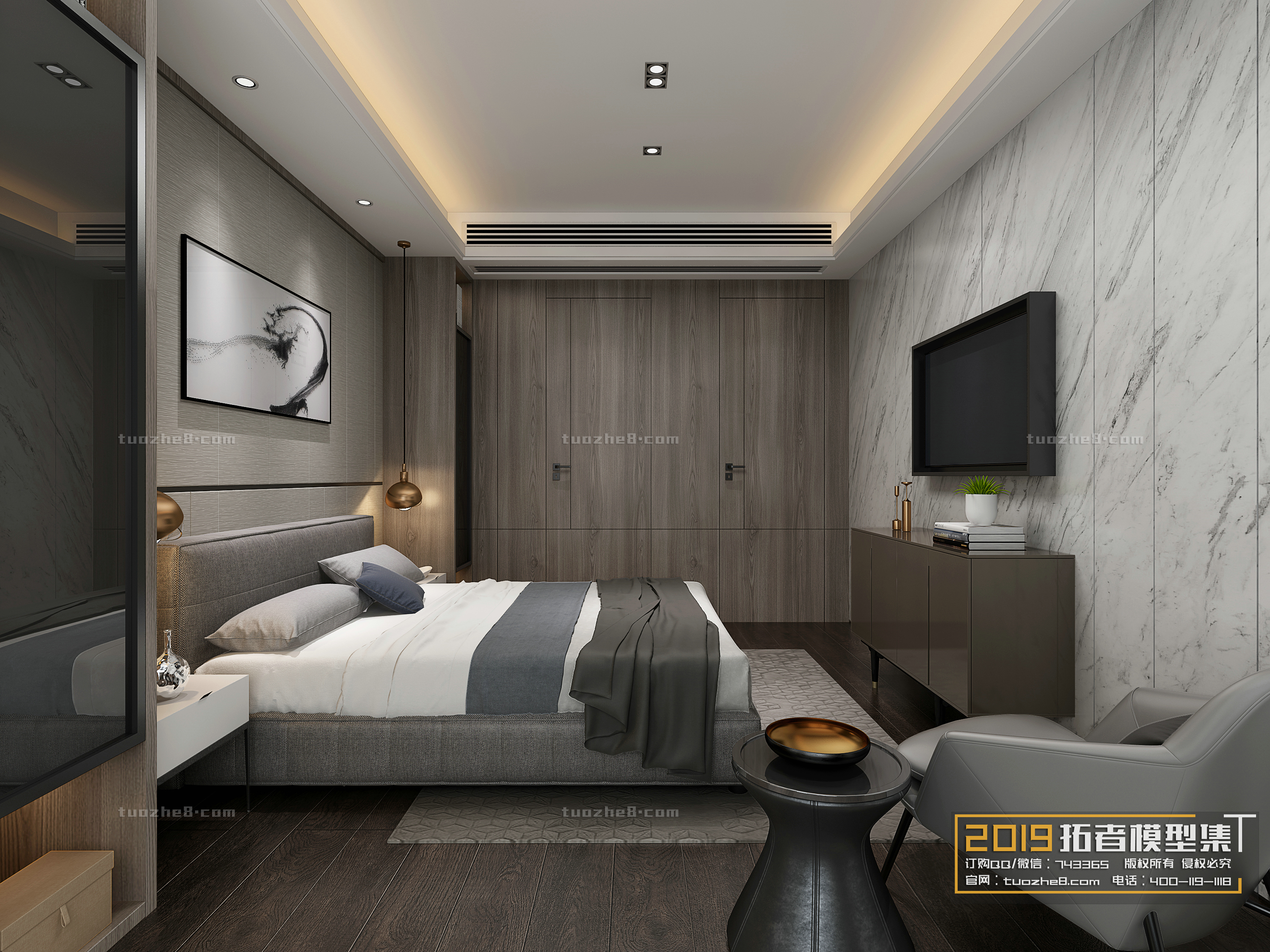 Extension Interior – BEDROOM – MODERNSTYLES – 036 - thumbnail 1