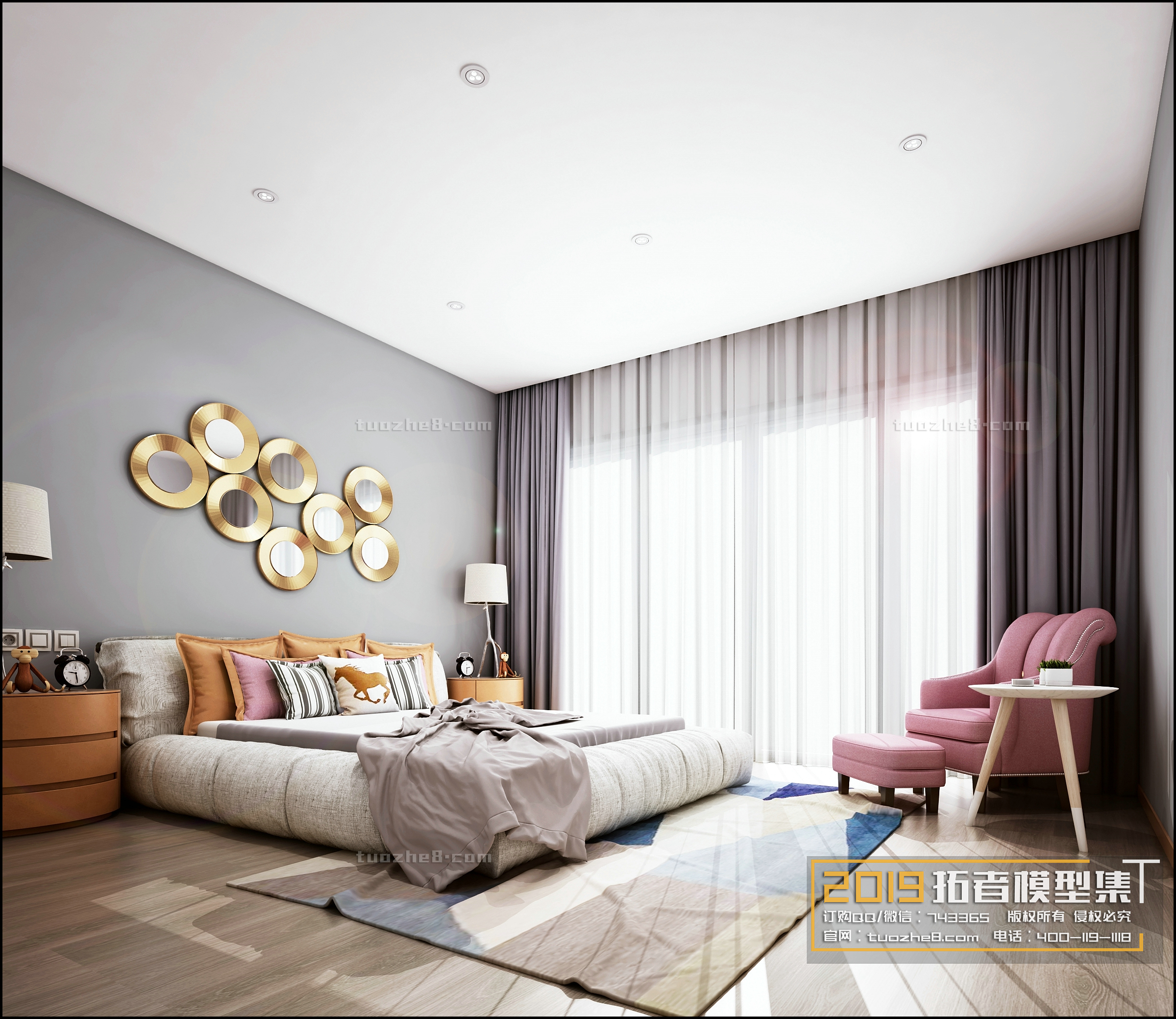 Extension Interior – BEDROOM – MODERNSTYLES – 038 - thumbnail 1