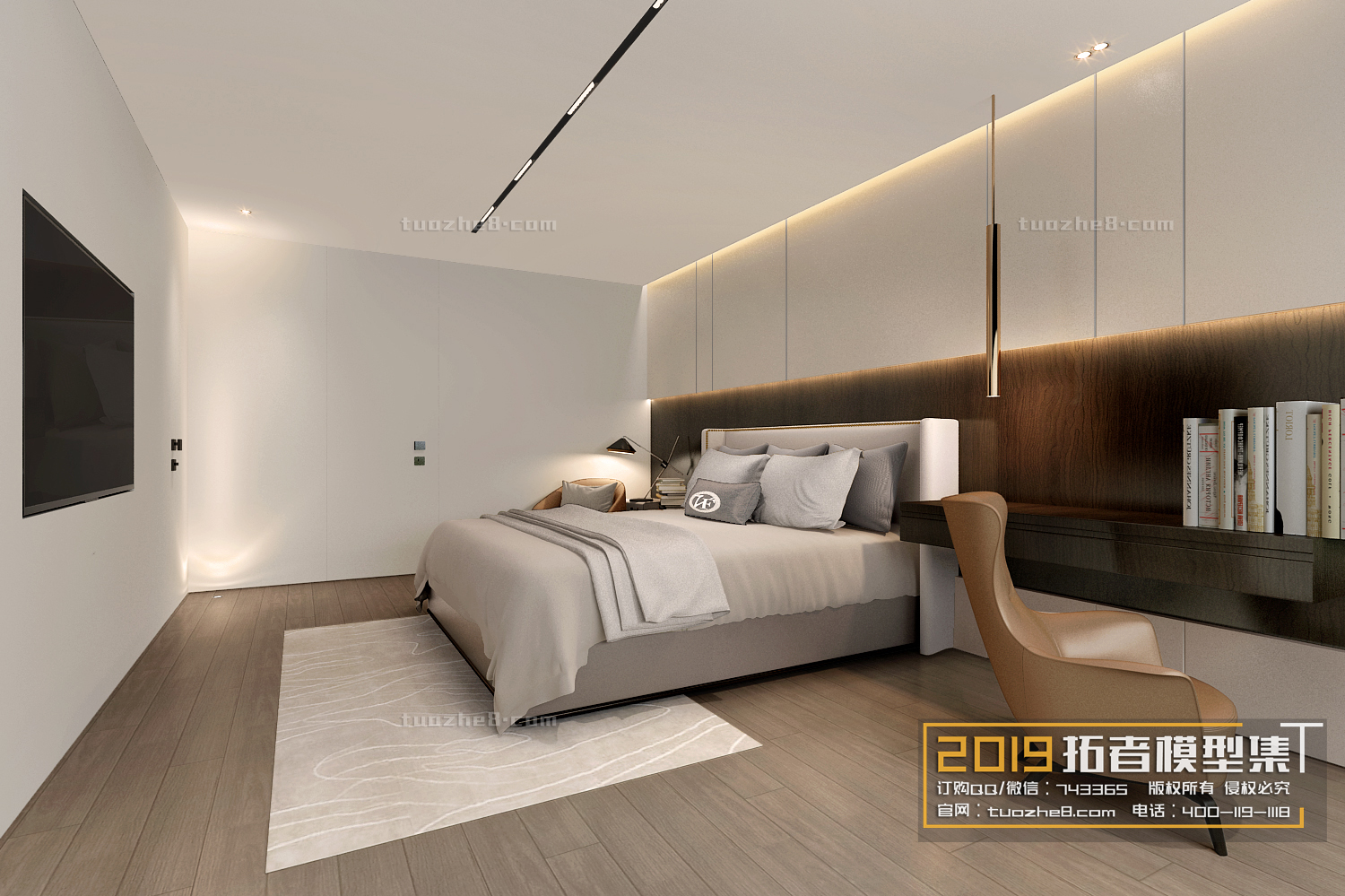 Extension Interior – BEDROOM – MODERNSTYLES – 041 - thumbnail 1