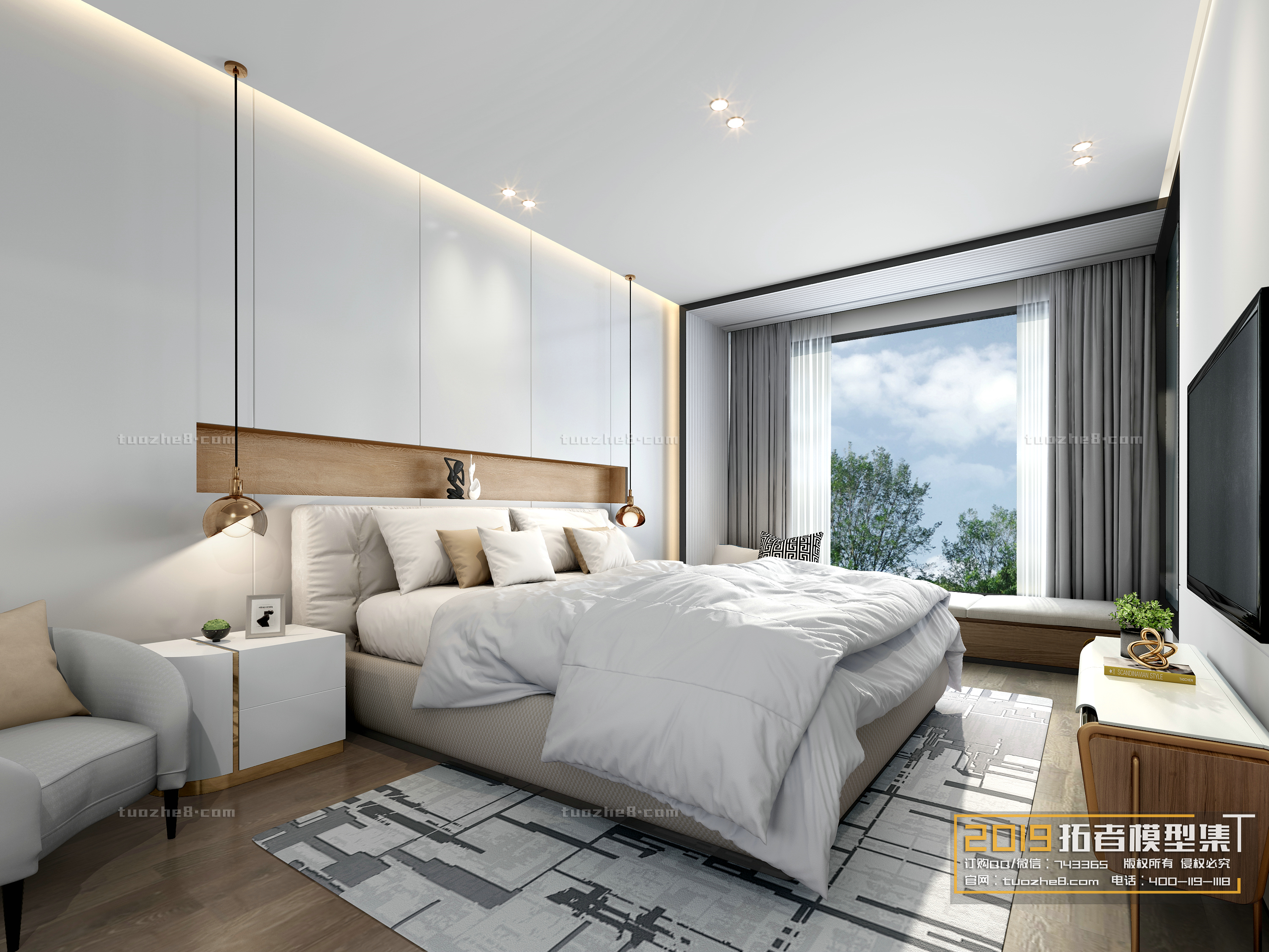 Extension Interior – BEDROOM – MODERNSTYLES – 053 - thumbnail 1