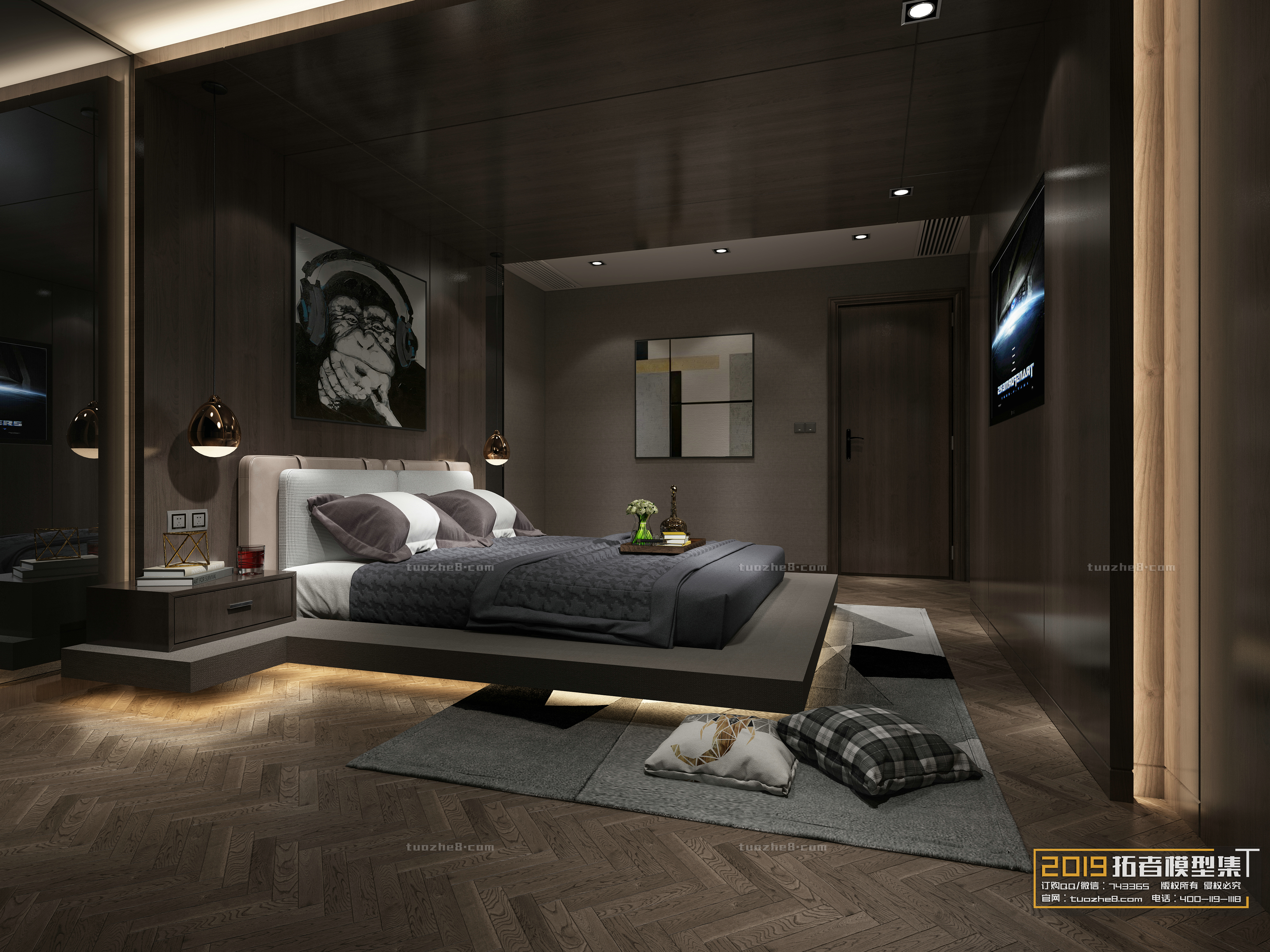 Extension Interior – BEDROOM – MODERNSTYLES – 064 - thumbnail 1